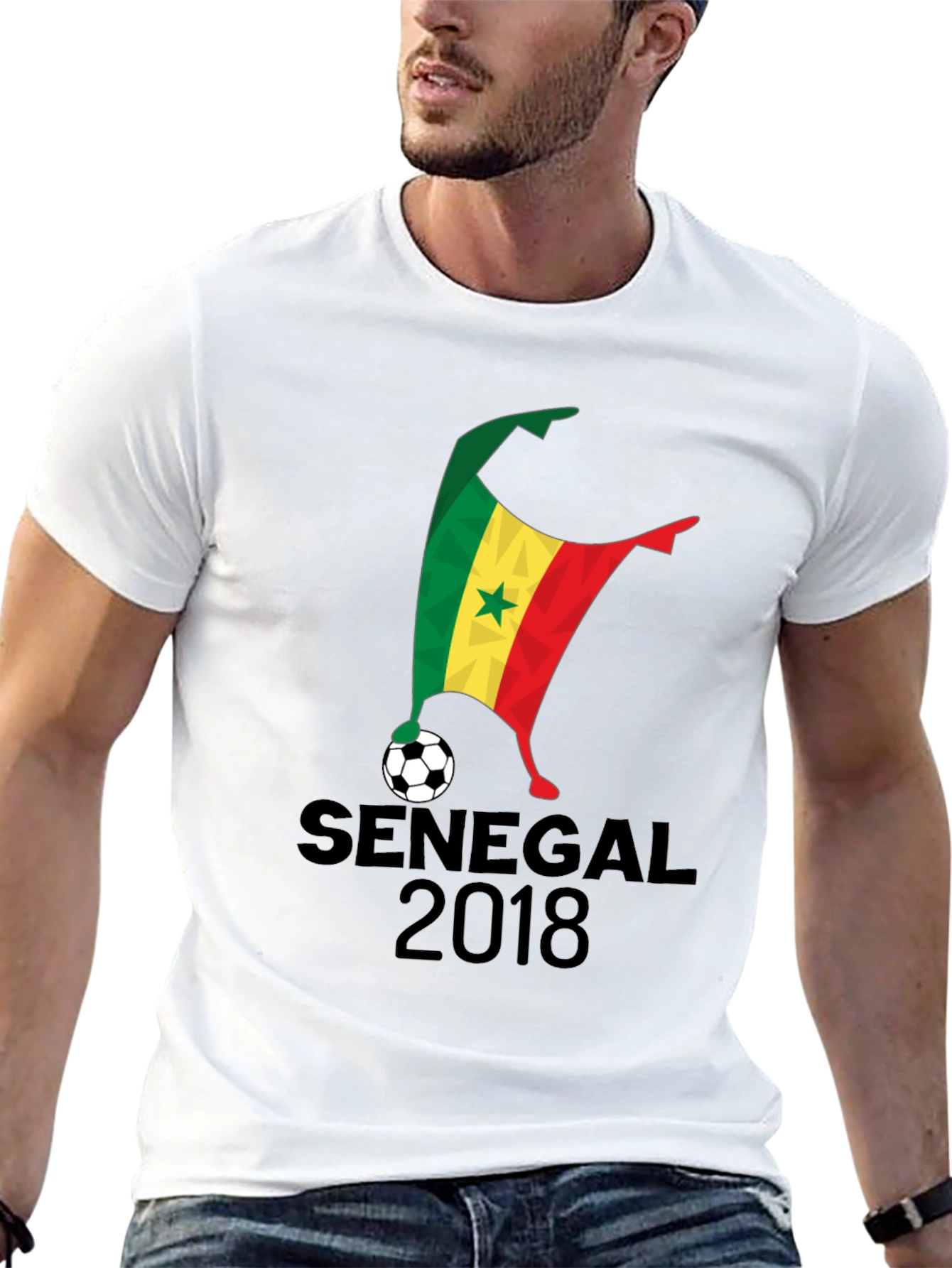 Senegal Soccer Fan T-Shirt - 2018 World Cup