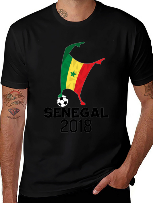 Senegal Soccer Fan T-Shirt - 2018 World Cup