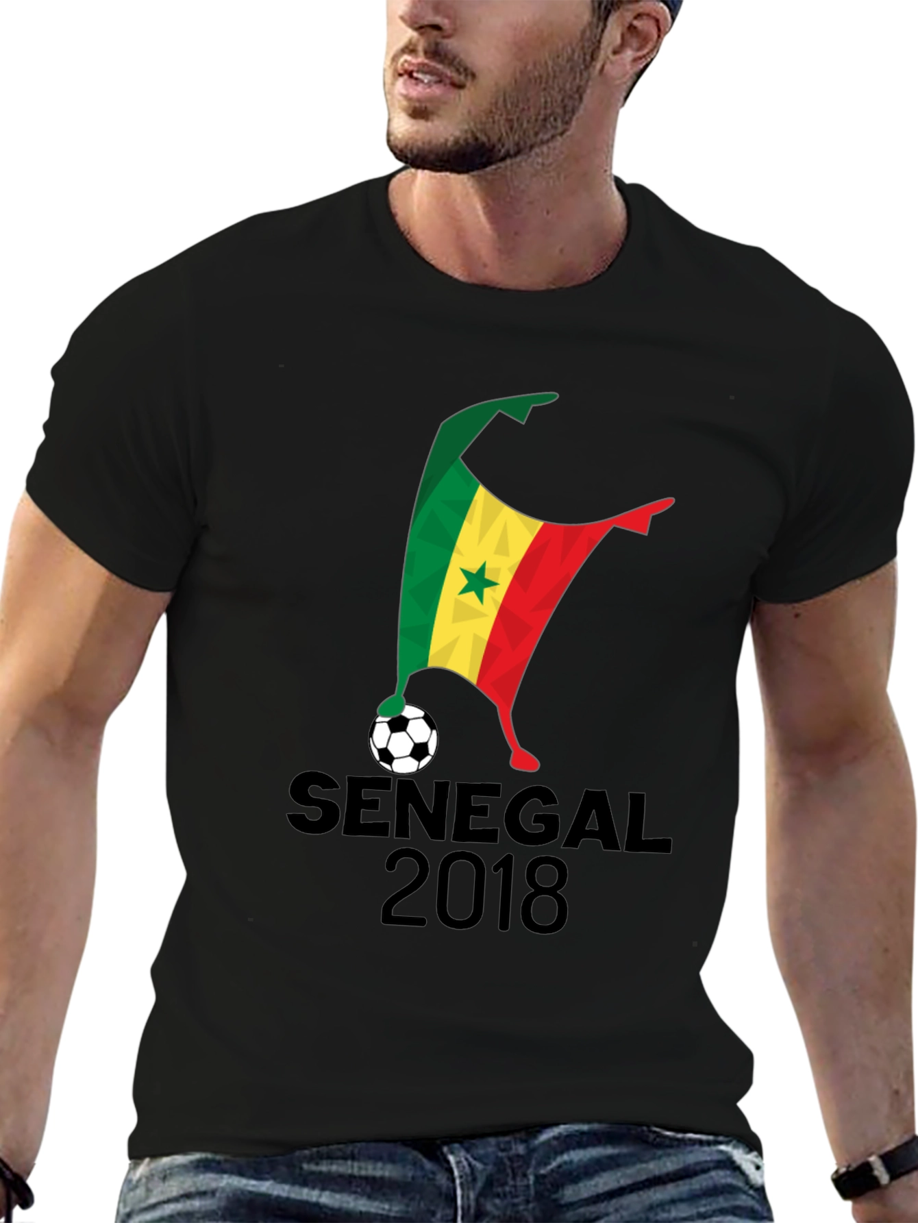 Senegal Soccer Fan T-Shirt - 2018 World Cup