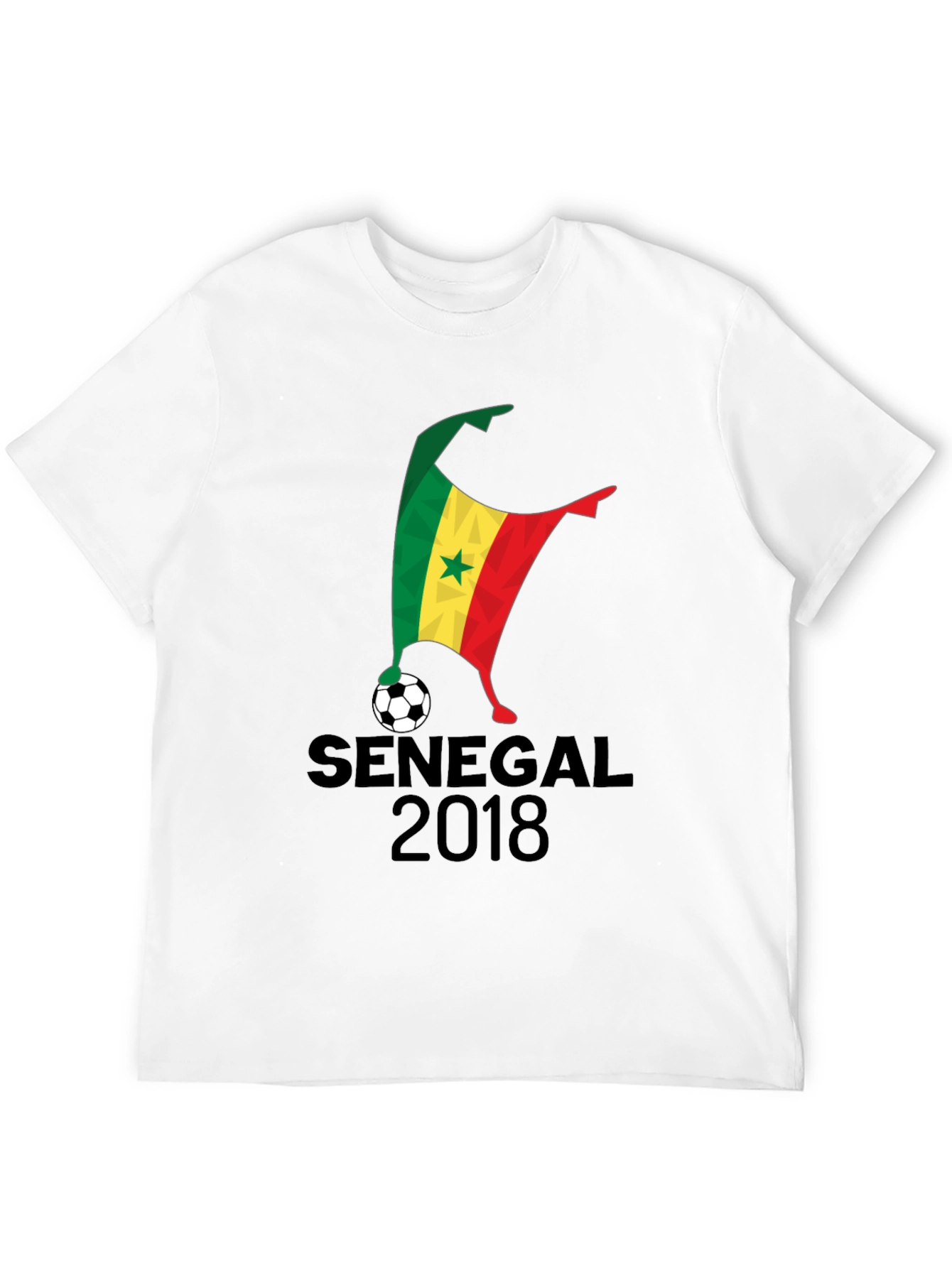 Senegal Soccer Fan T-Shirt - 2018 World Cup