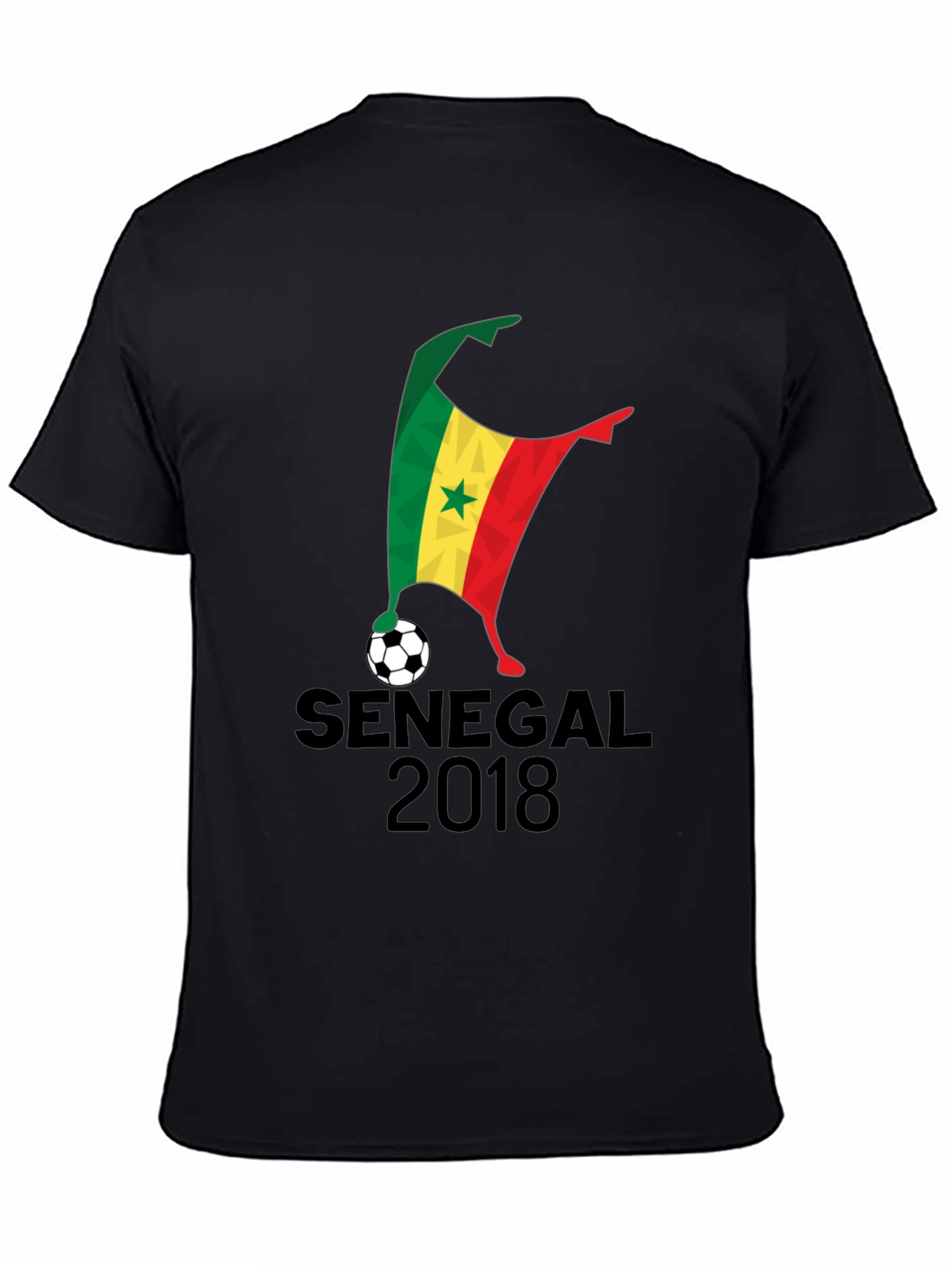 Senegal Soccer Fan T-Shirt - 2018 World Cup