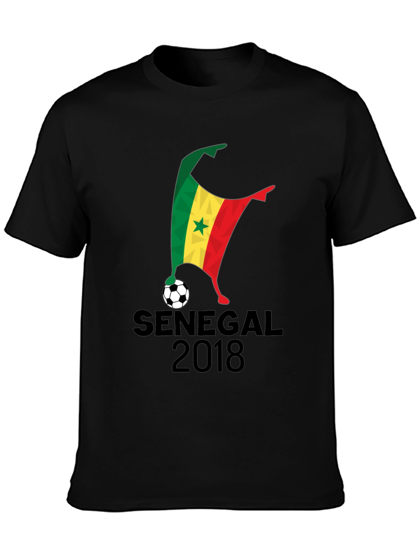 Senegal Soccer Fan T-Shirt - 2018 World Cup