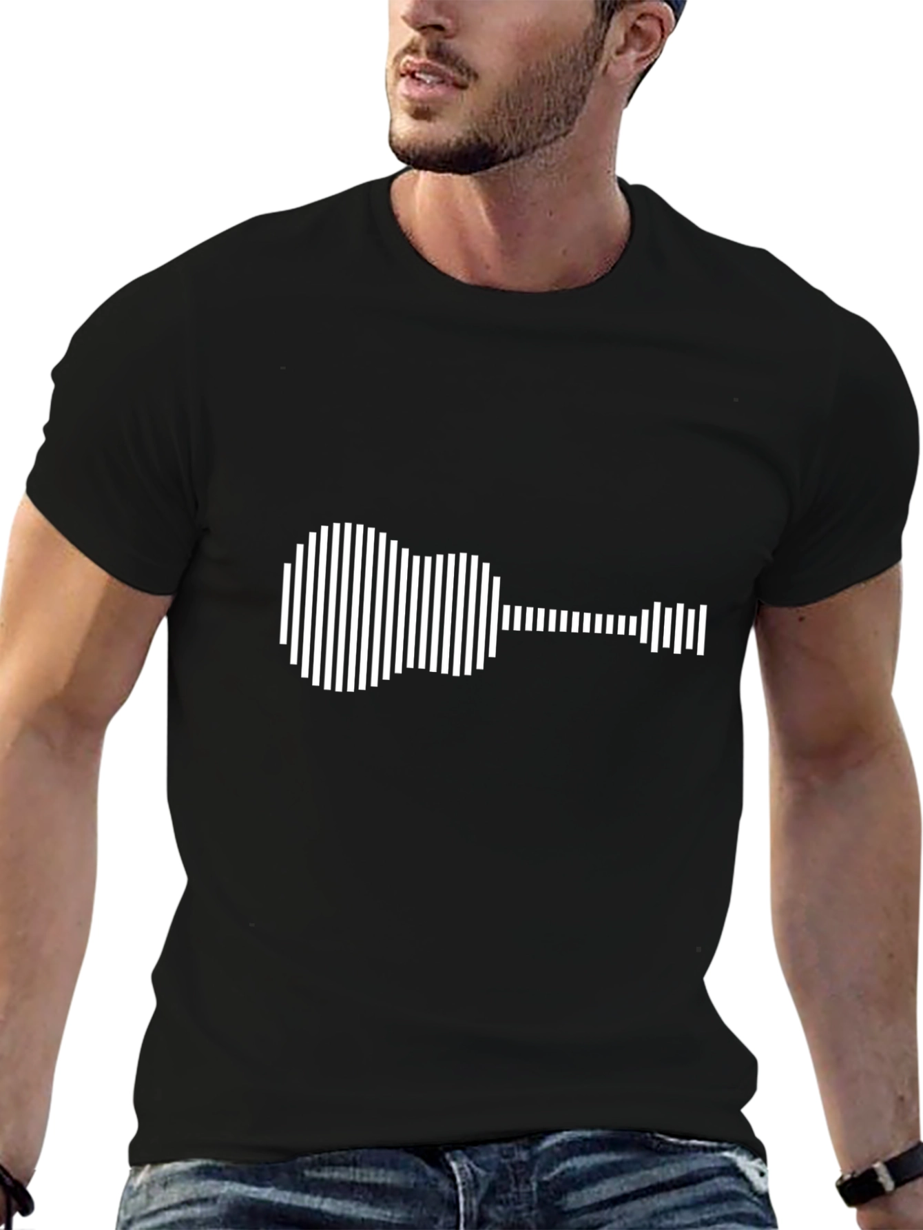Modern Ukulele Graphic T-Shirt