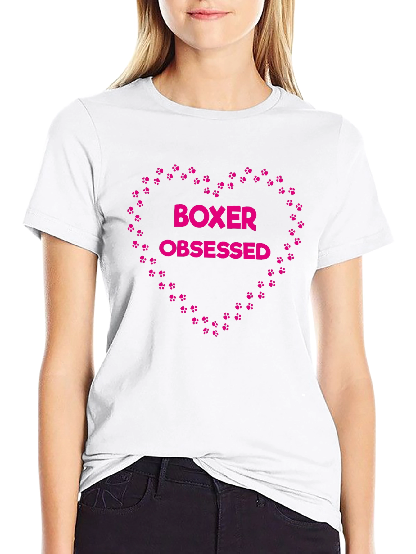Boxer Obsessed Dog Lover T-Shirt