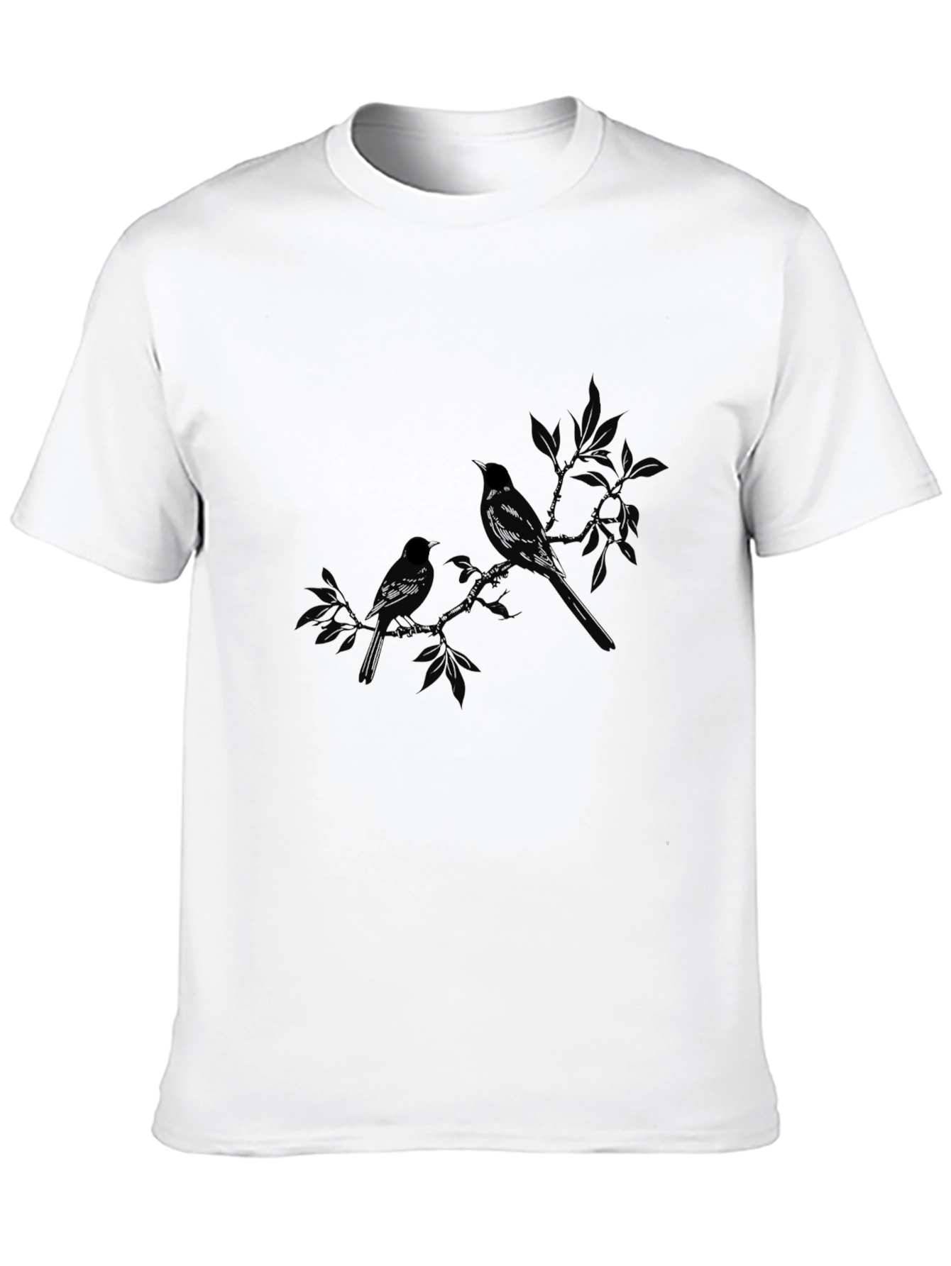 Black Bird Branch Graphic Tee