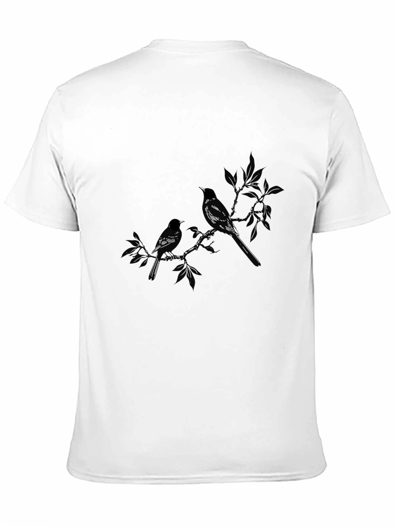 Black Bird Branch Graphic Tee