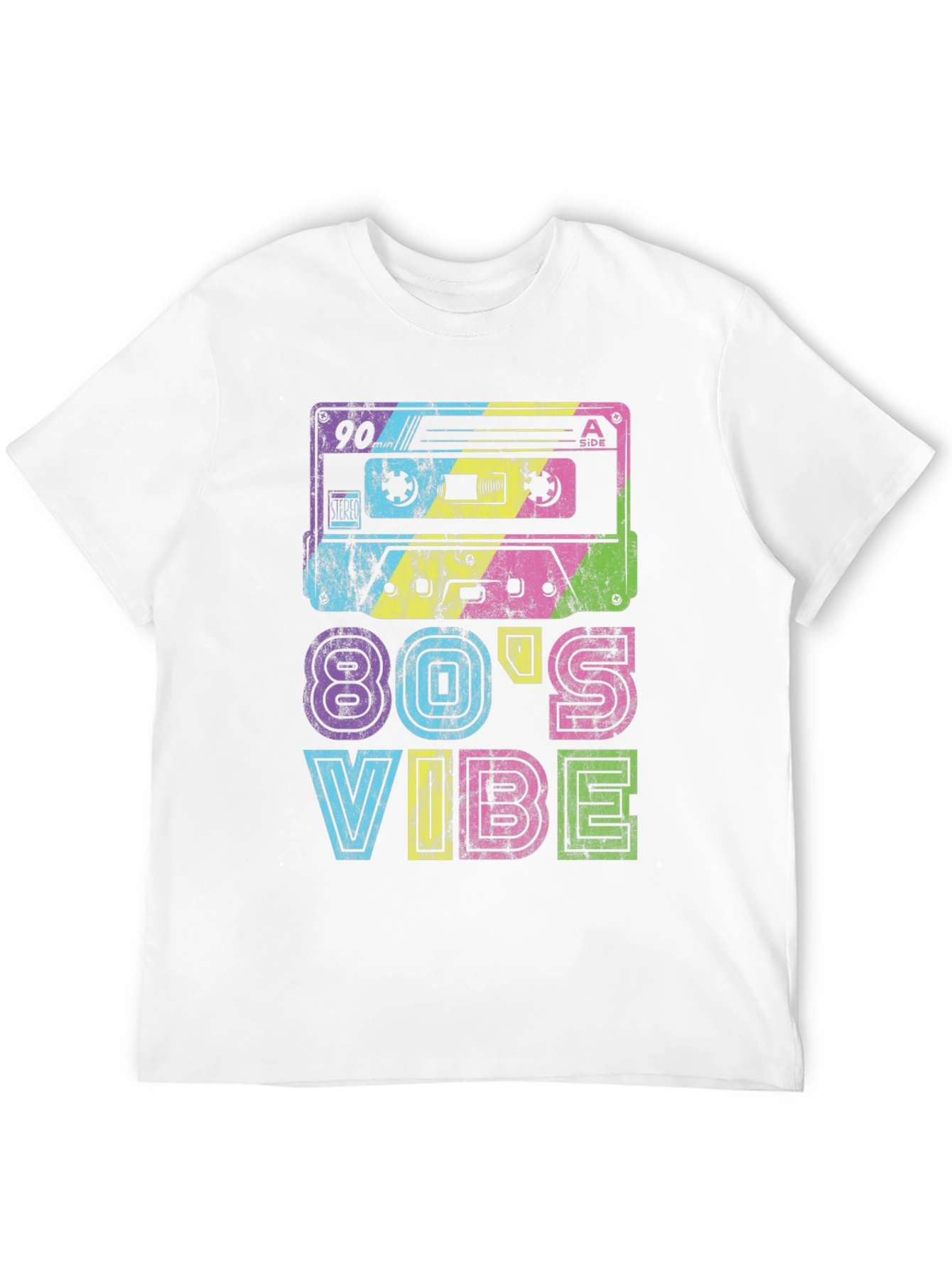 80s Vibe Retro Cassette Tape T-Shirt