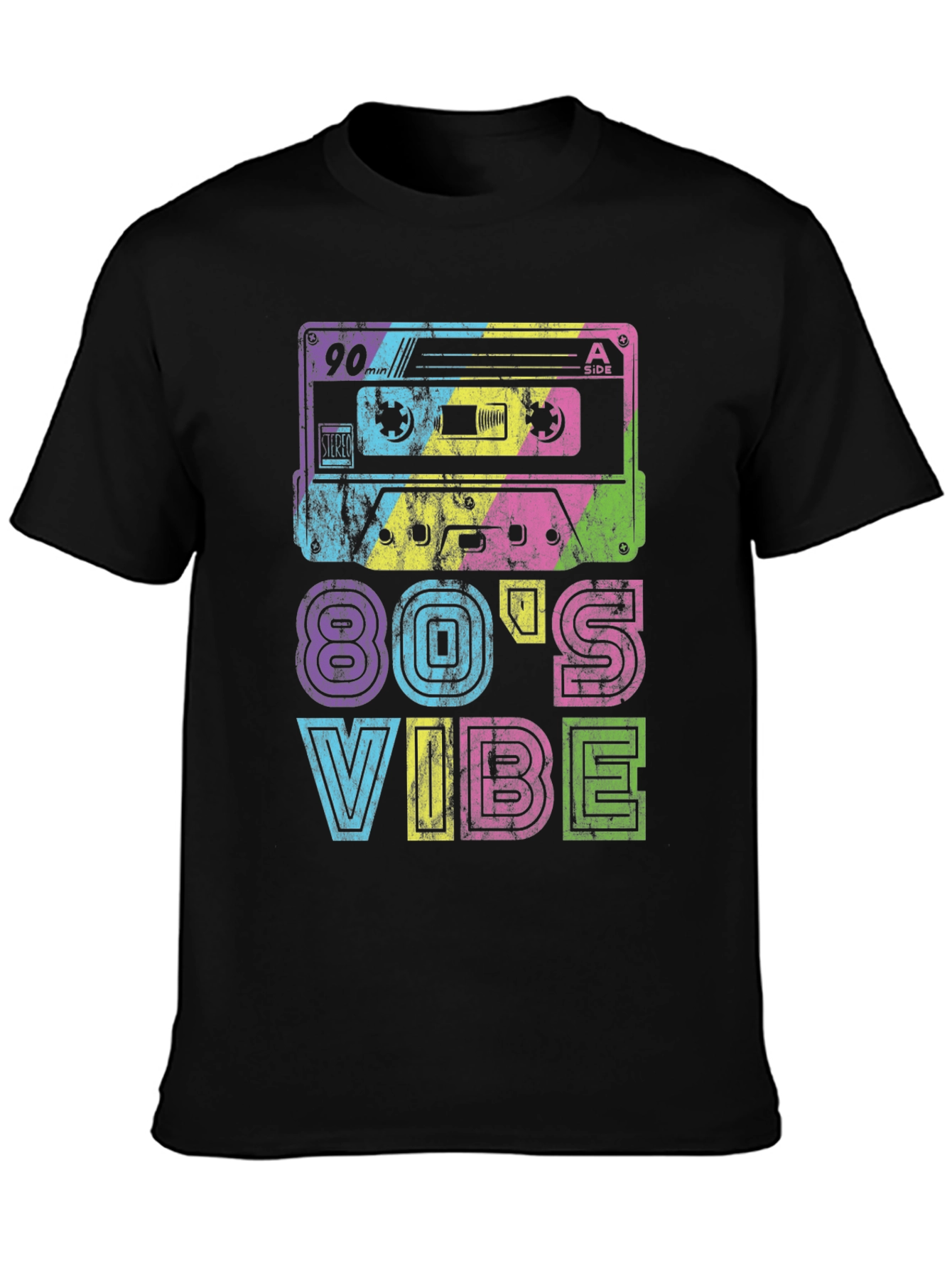 80s Vibe Retro Cassette Tape T-Shirt