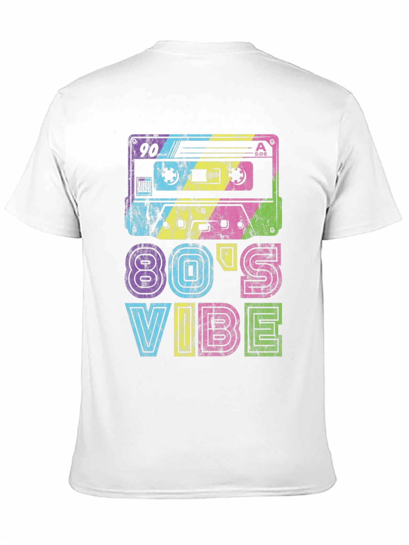 80s Vibe Retro Cassette Tape T-Shirt