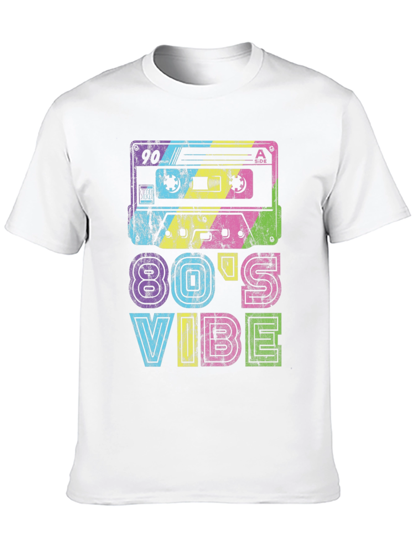 80s Vibe Retro Cassette Tape T-Shirt