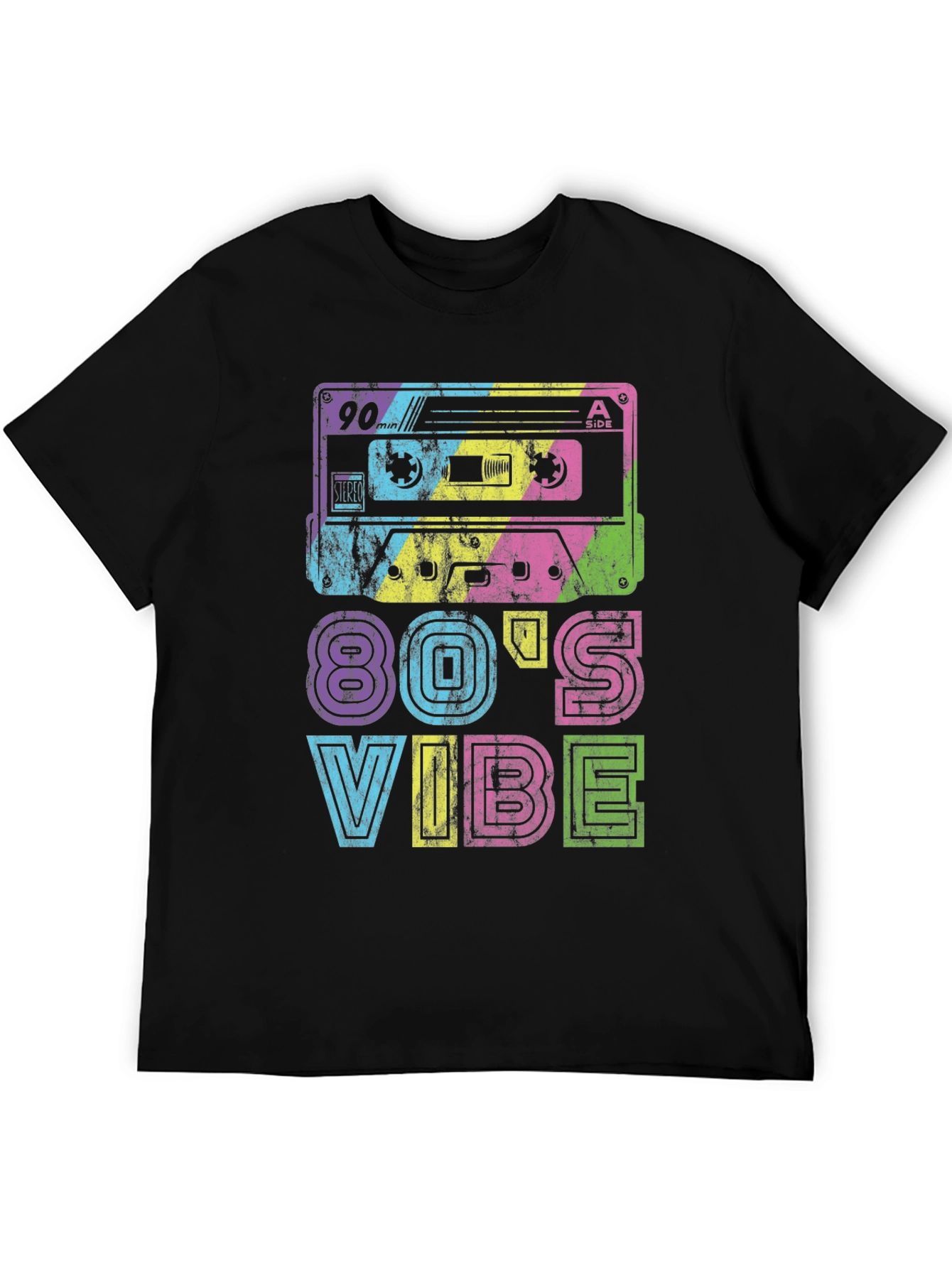80s Vibe Retro Cassette Tape T-Shirt