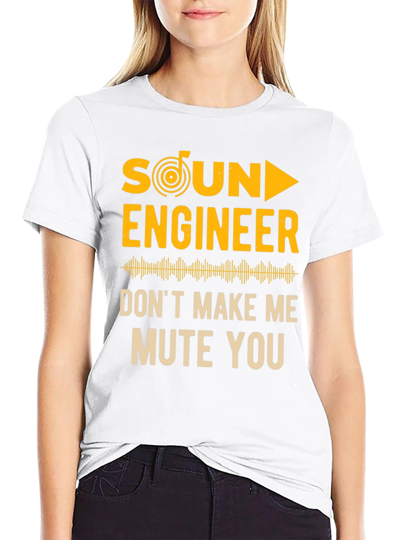 Sound Engineer Graphic Tee - Mute You Humor