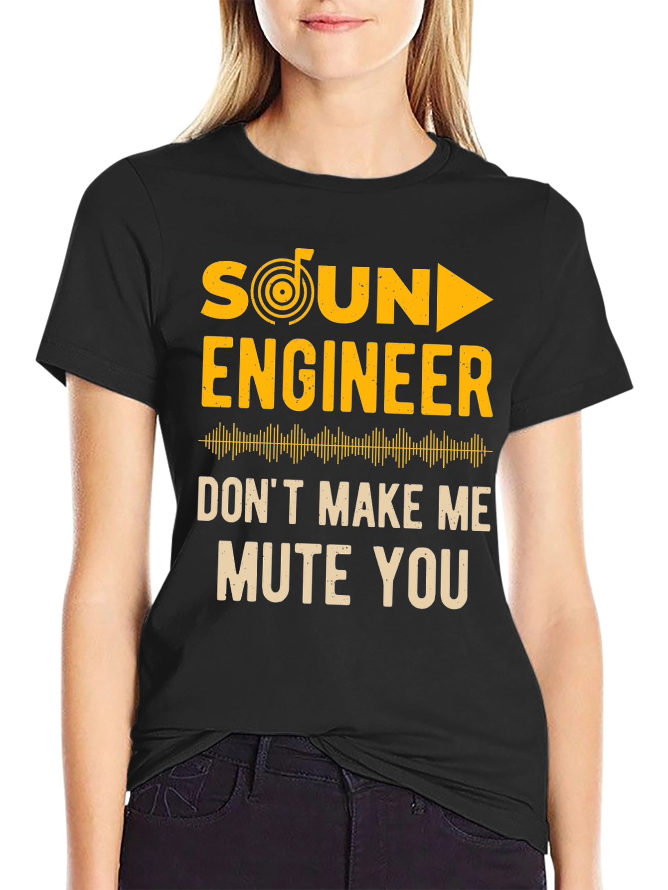 Sound Engineer Graphic Tee - Mute You Humor