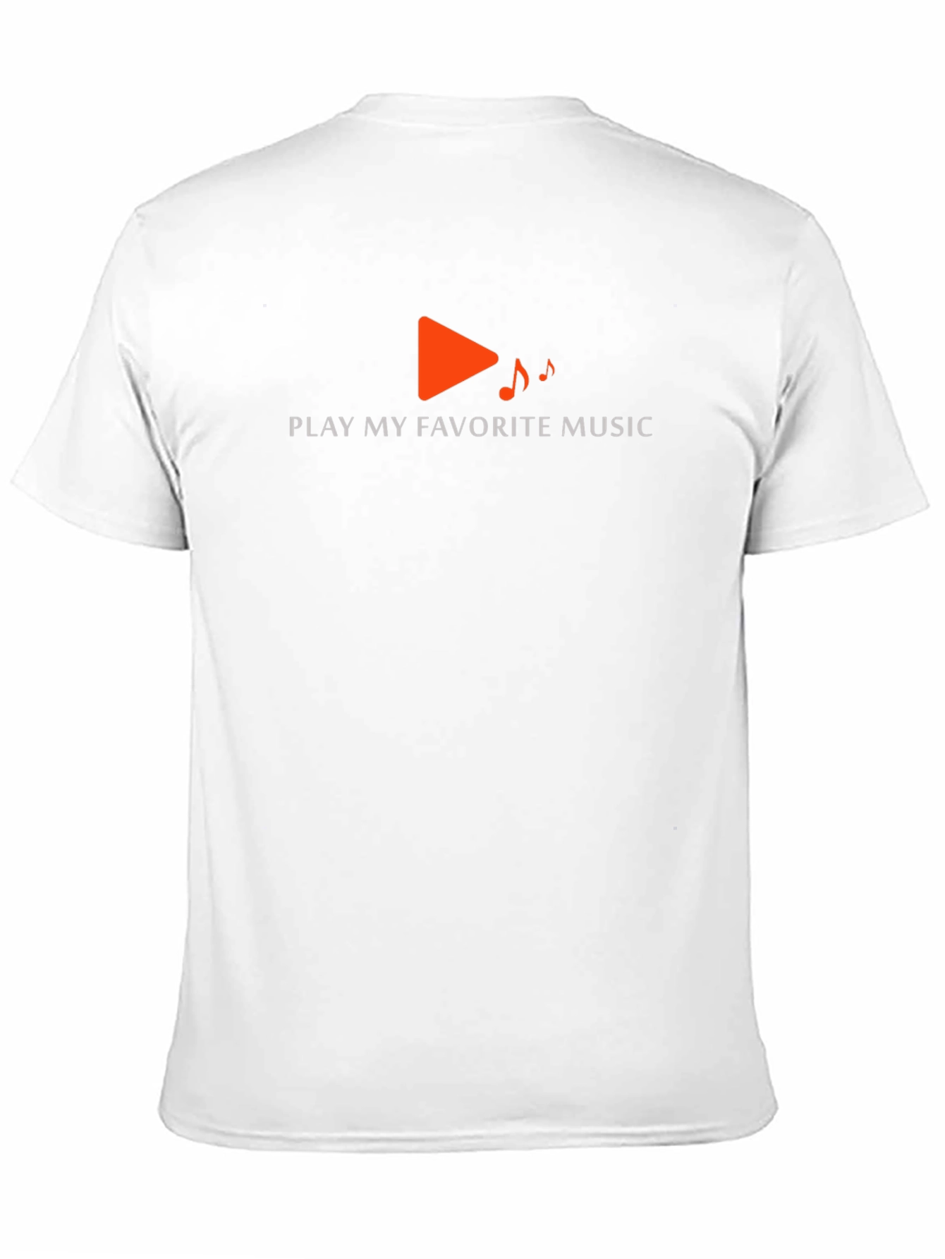 Play My Favorite Music Graphic Tee - Black
