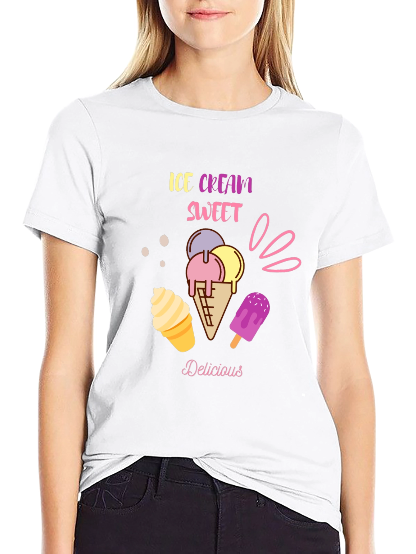 Ice Cream Sweet Delicious T-Shirt