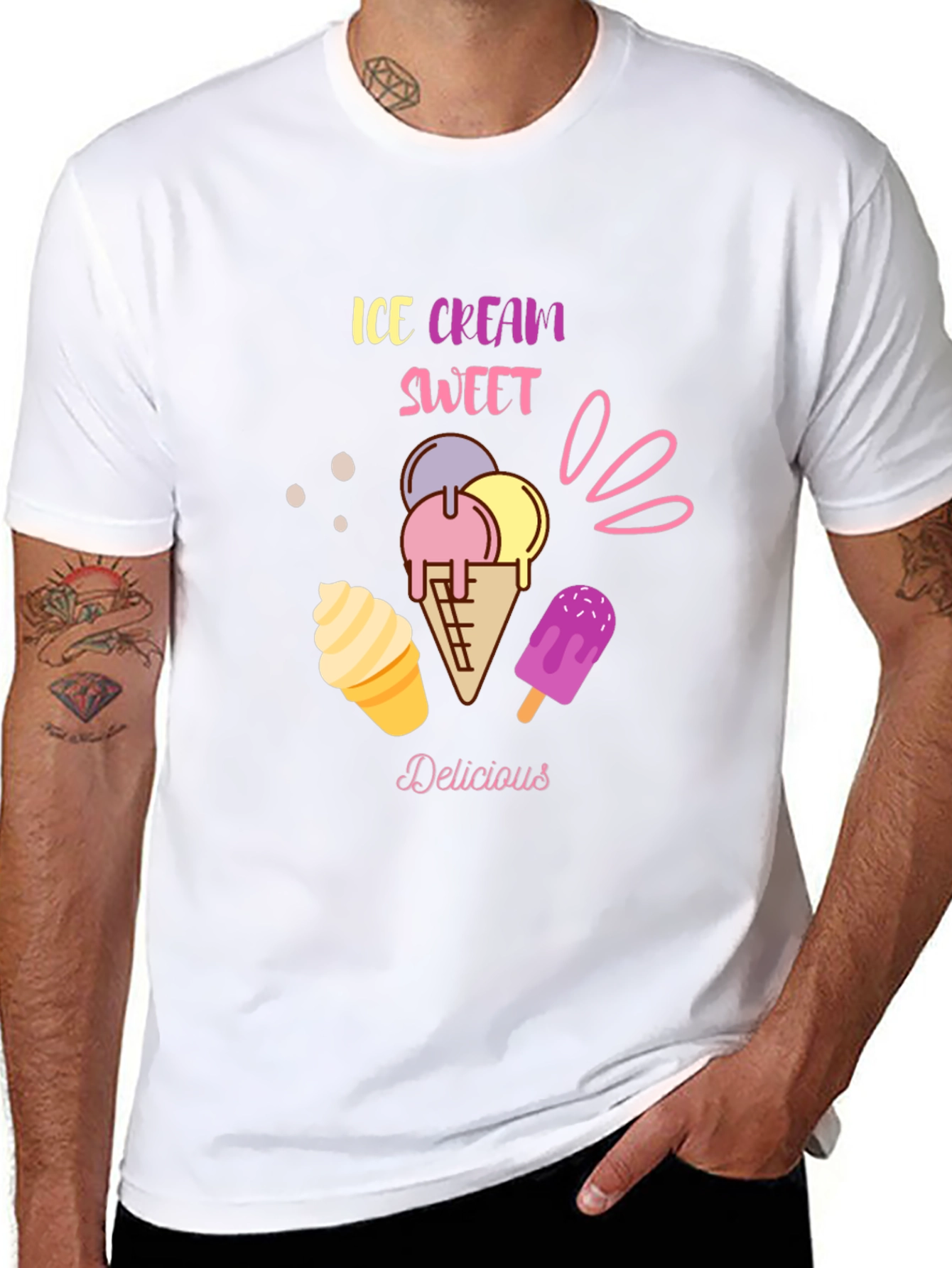 Ice Cream Sweet Delicious T-Shirt