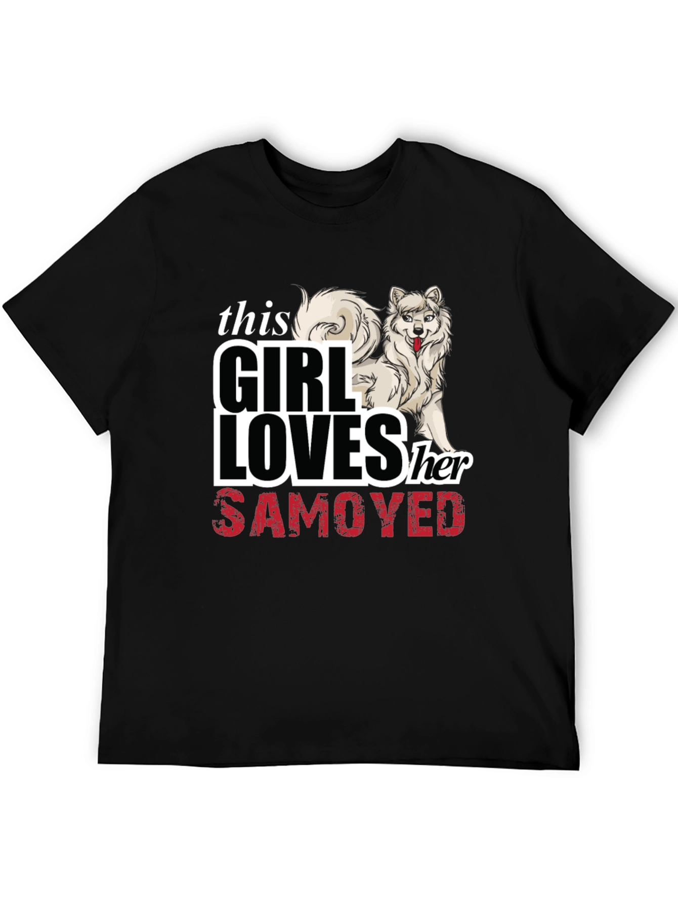 This Girl Loves Her Samoyed T-Shirt