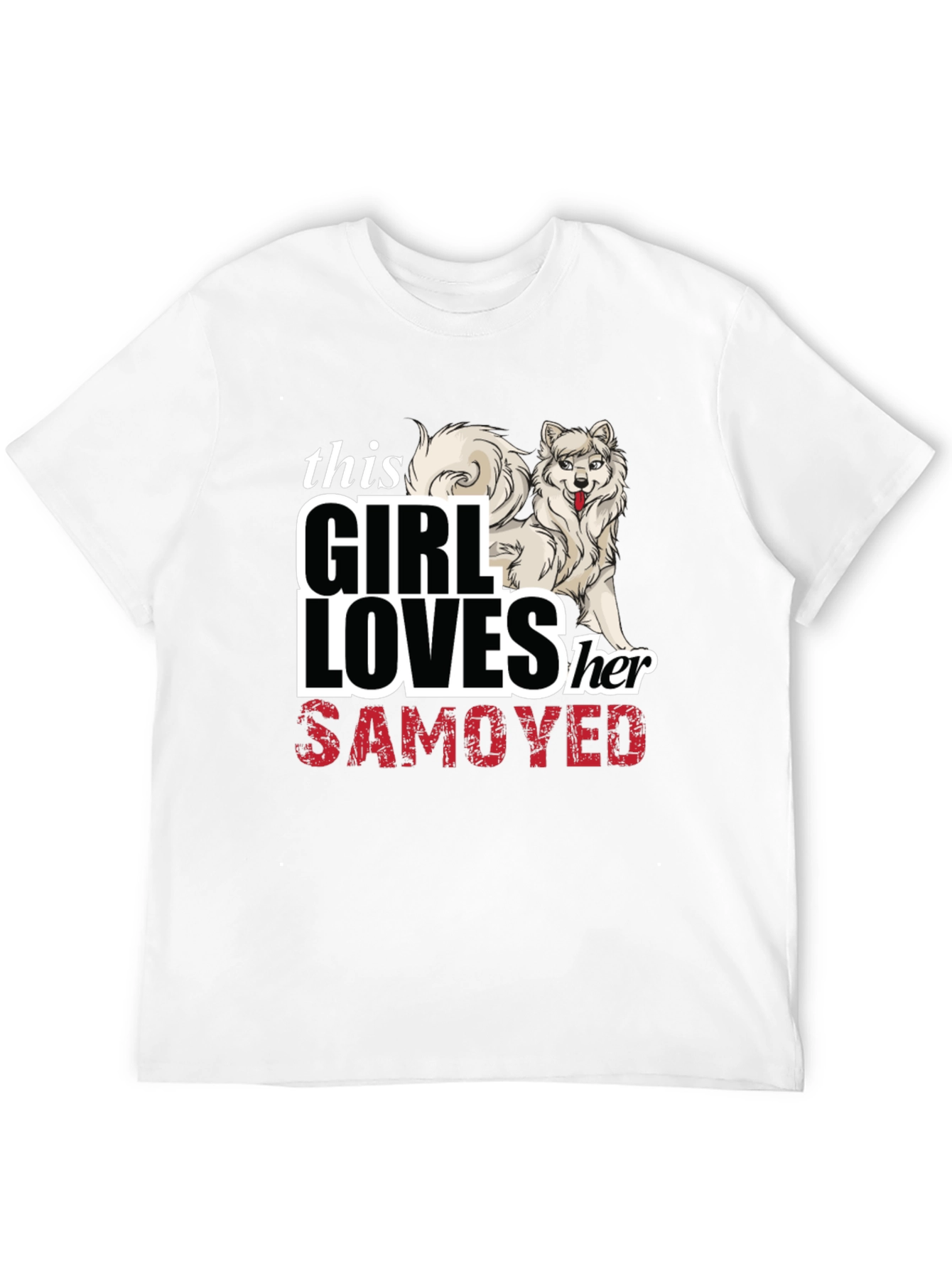 This Girl Loves Her Samoyed T-Shirt
