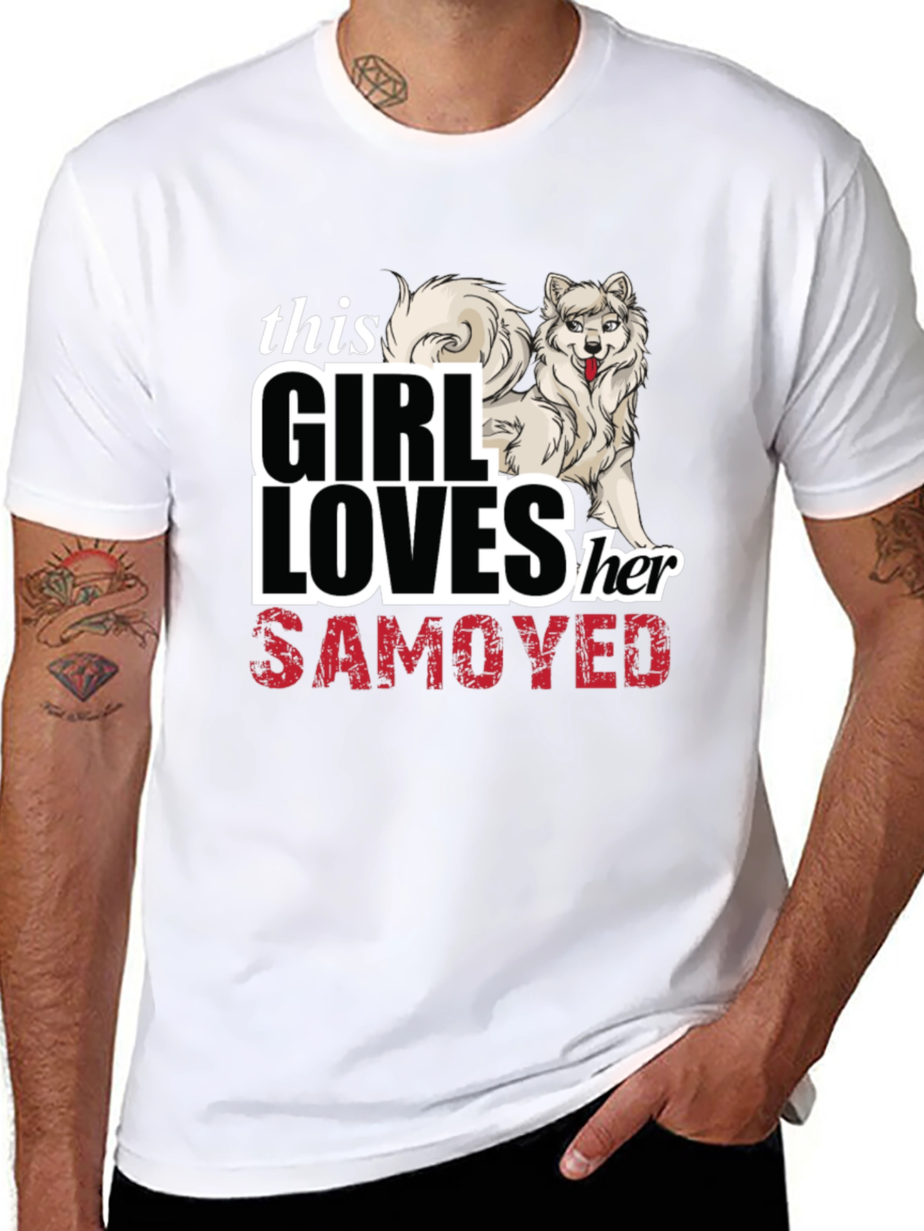This Girl Loves Her Samoyed T-Shirt