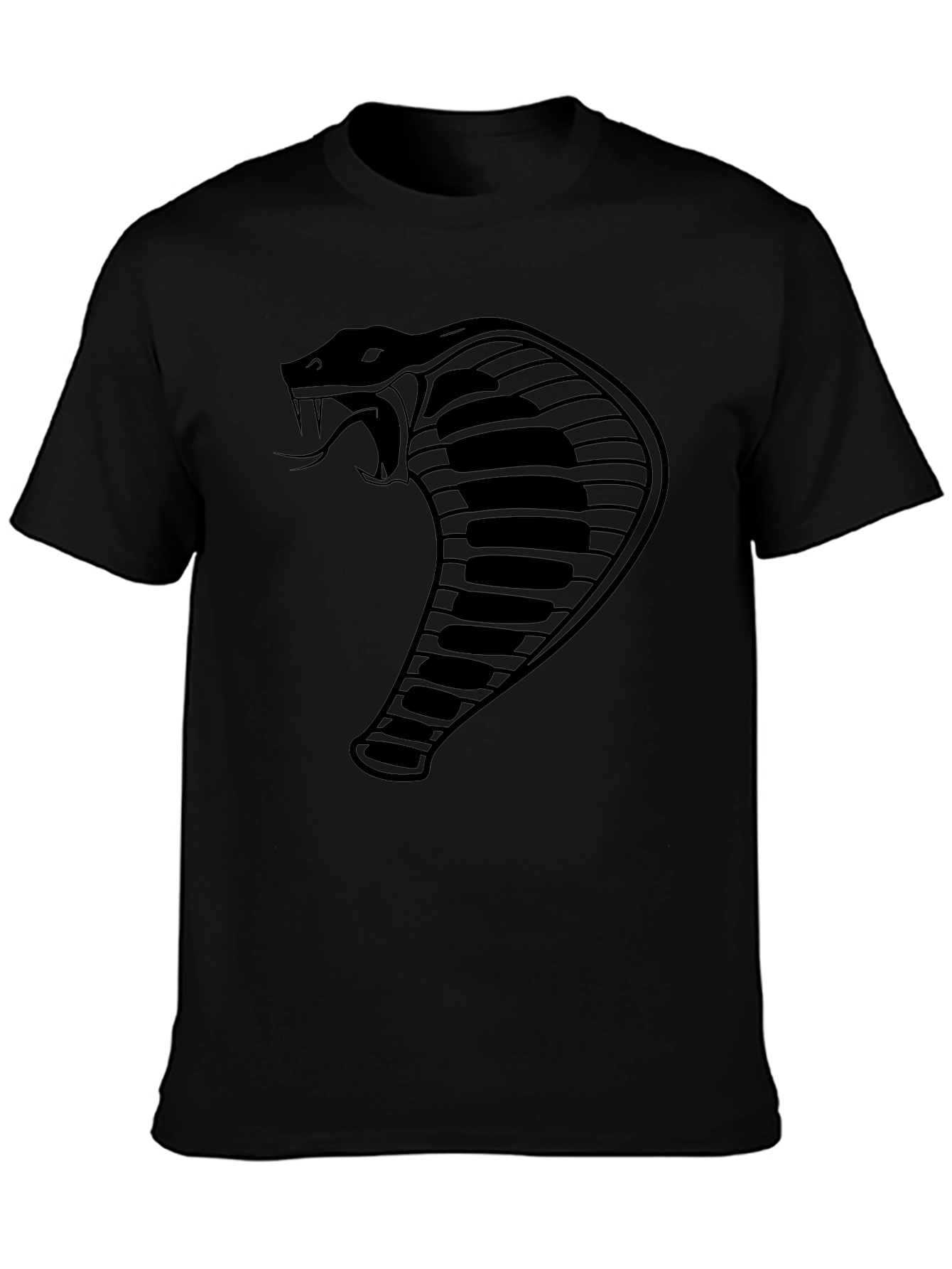 Cobra Graphic Tee - Mens Black T-Shirt