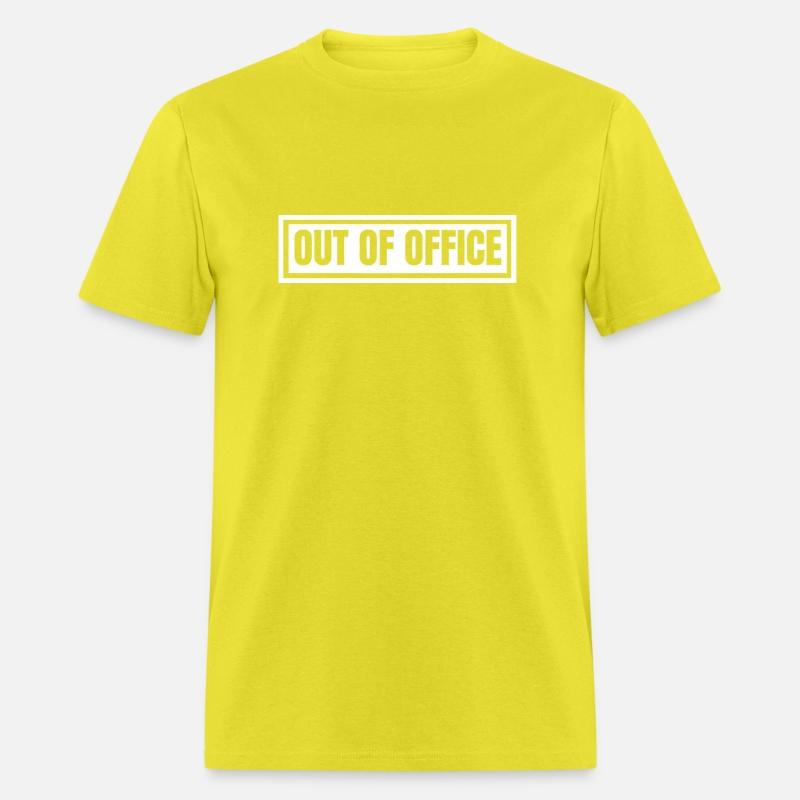 out of office logo white