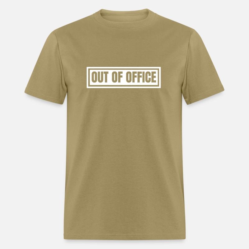 out of office logo white