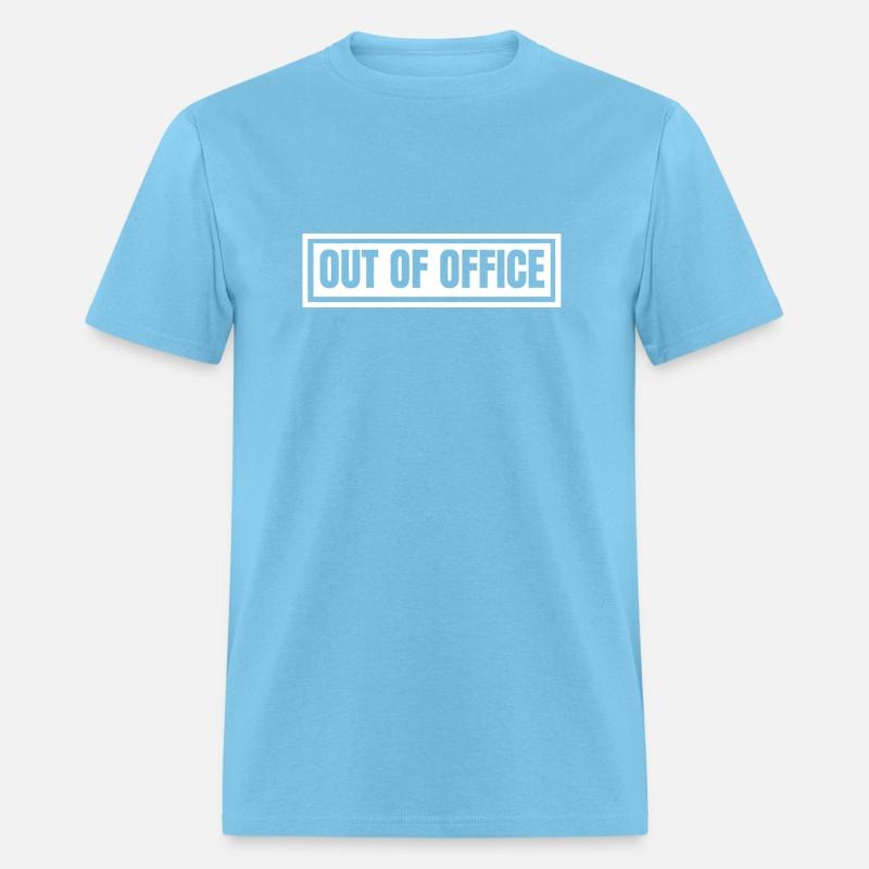 out of office logo white
