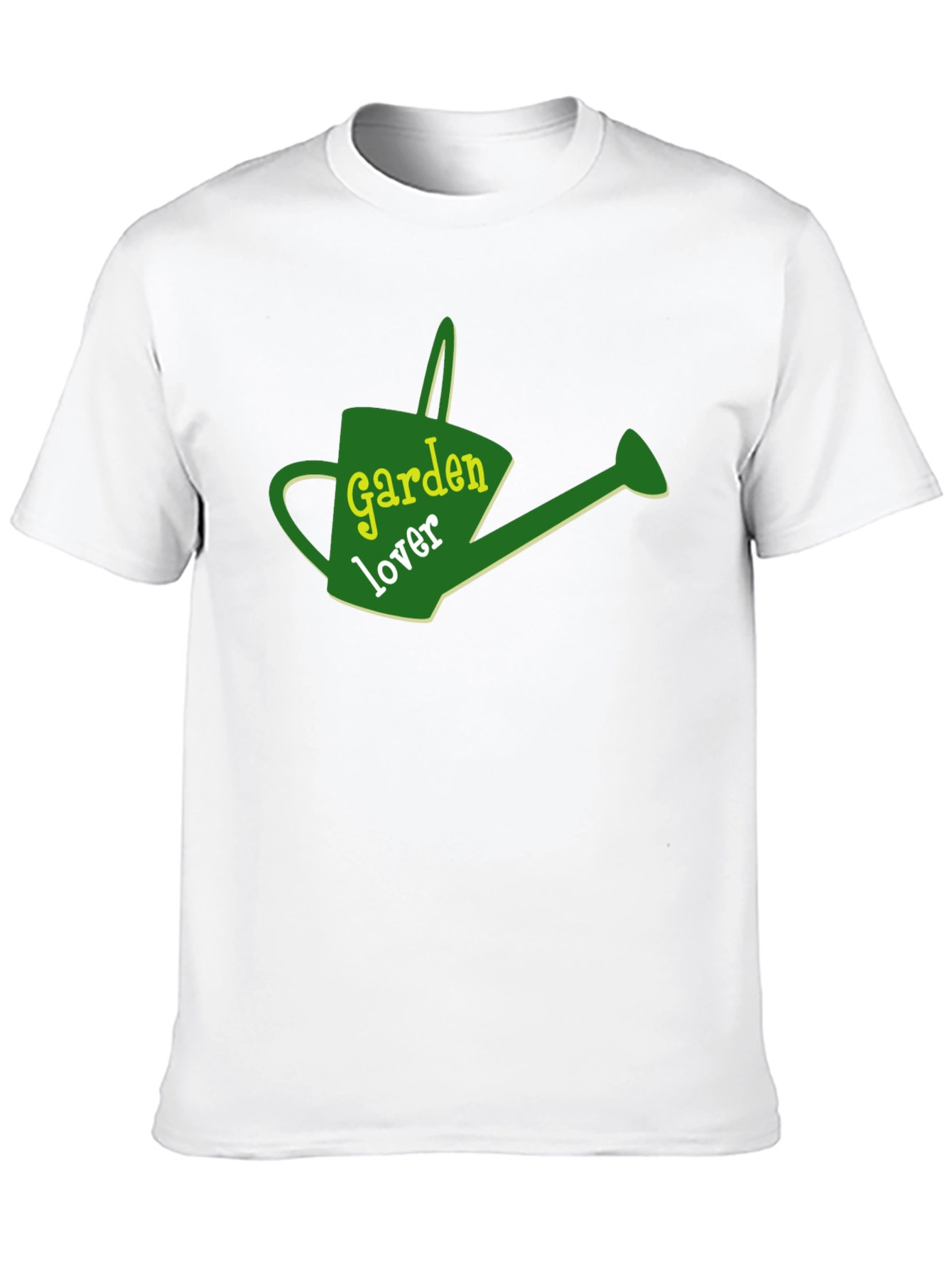 Garden Lover Graphic Tee - Black Cotton T-Shirt