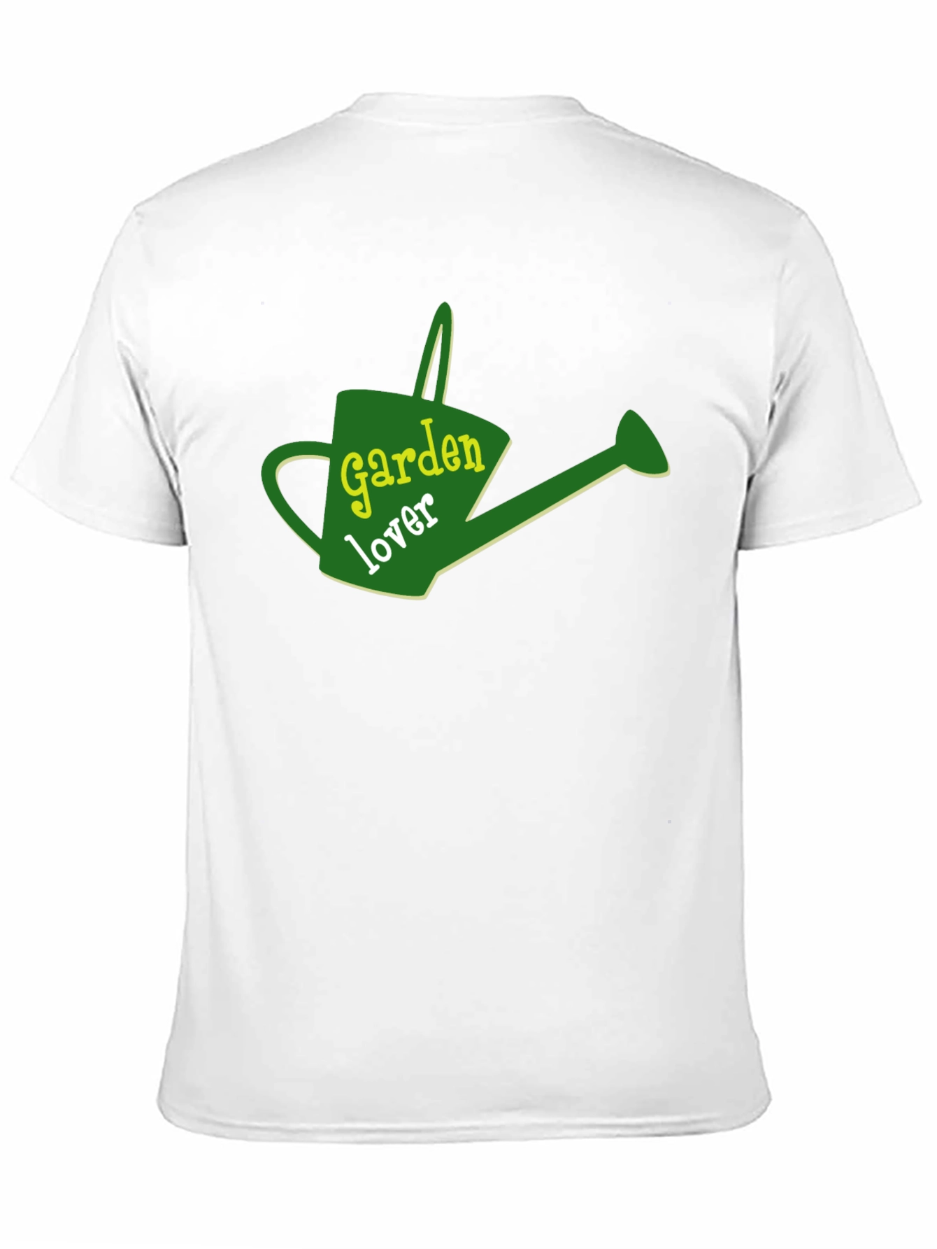 Garden Lover Graphic Tee - Black Cotton T-Shirt