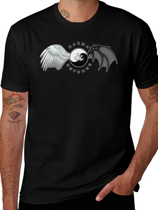Karma & Revenge Graphic T-Shirt - Balance Design
