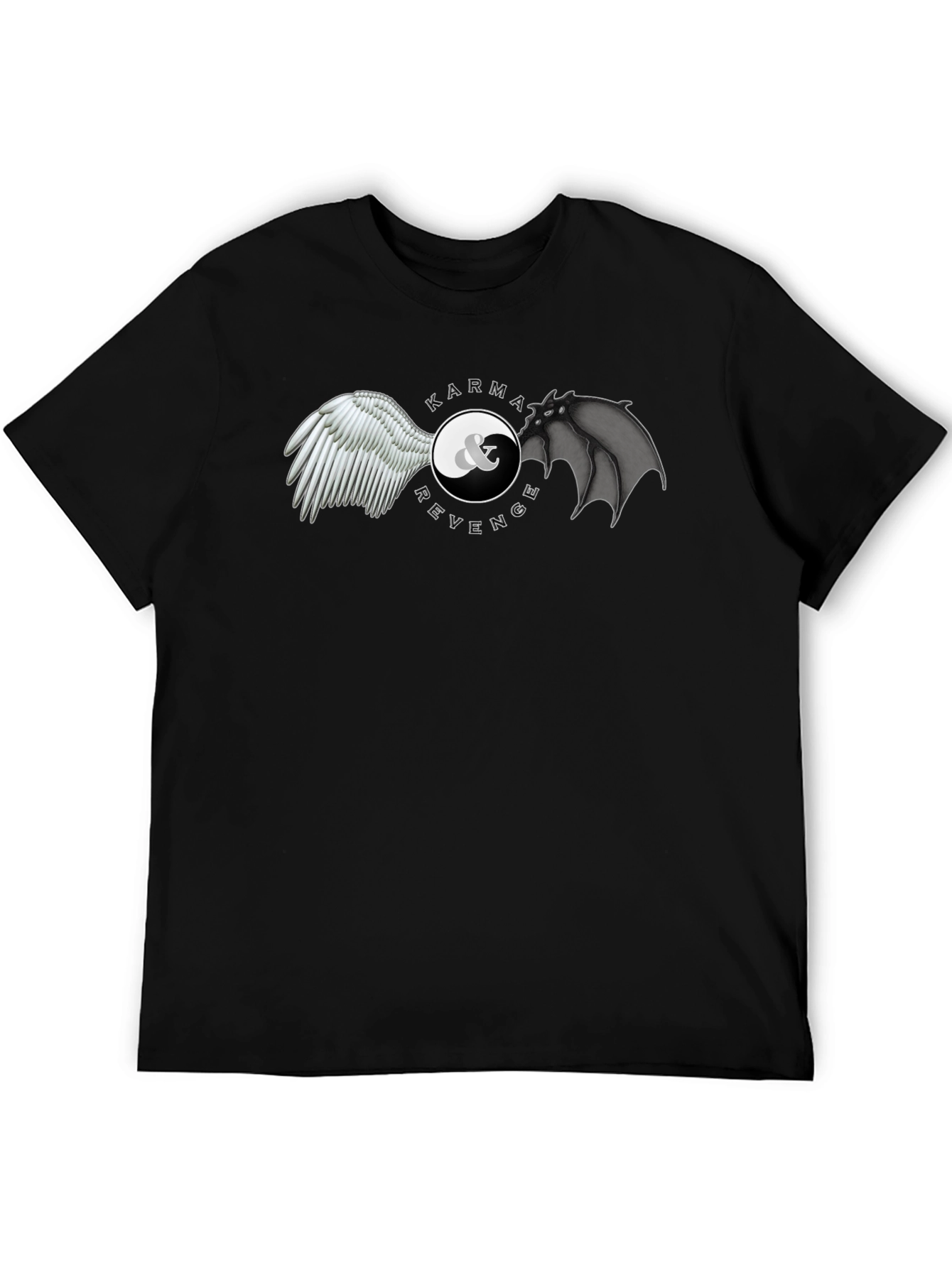 Karma & Revenge Graphic T-Shirt - Balance Design