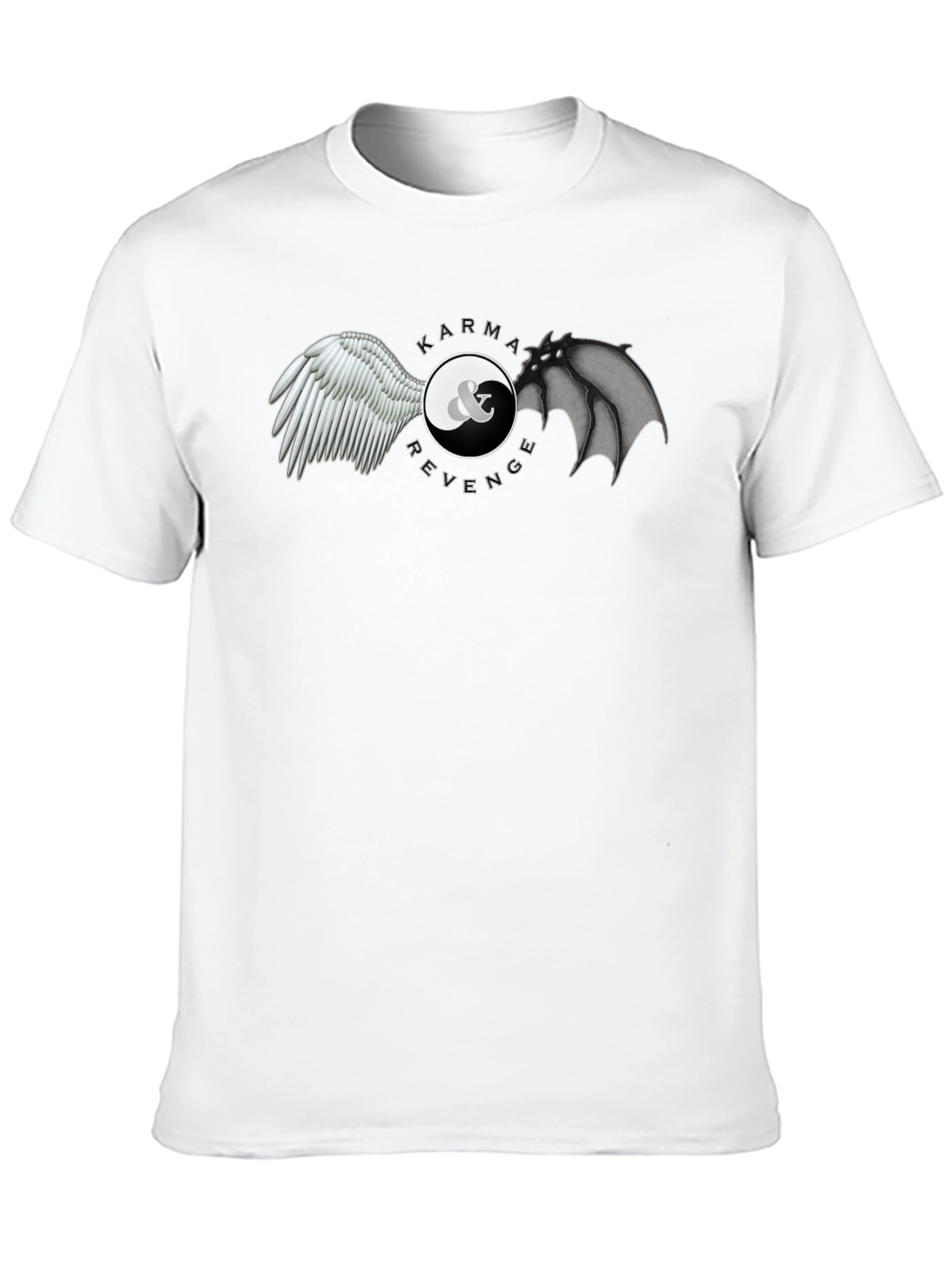 Karma & Revenge Graphic T-Shirt - Balance Design