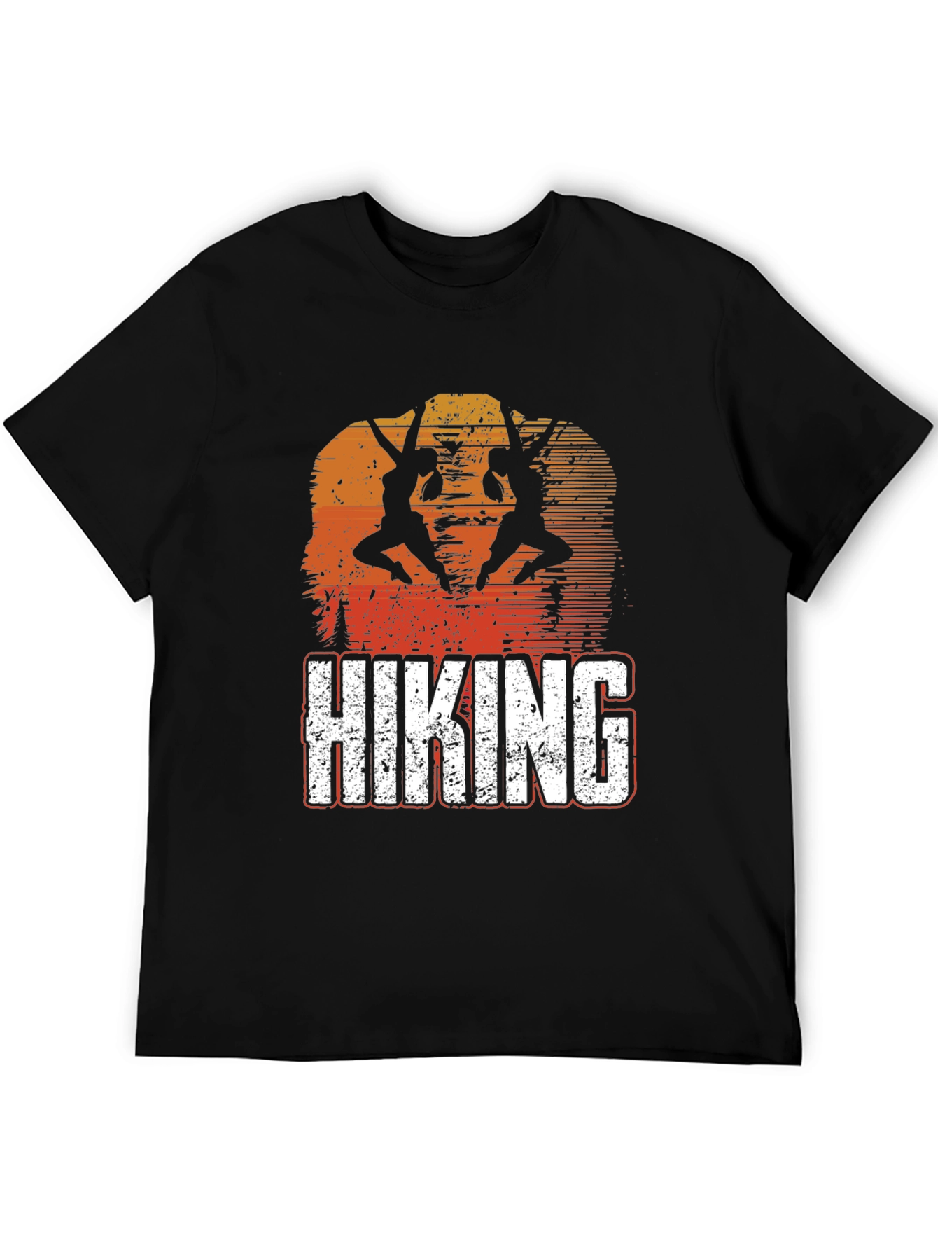 Hiking Adventure Tee - Sunset Climbers Graphic