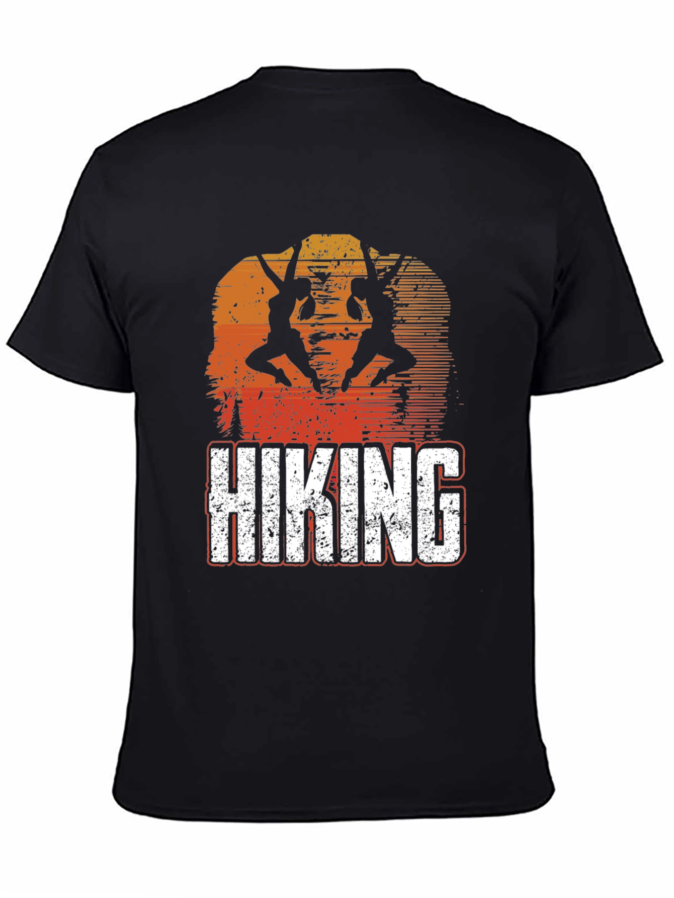 Hiking Adventure Tee - Sunset Climbers Graphic