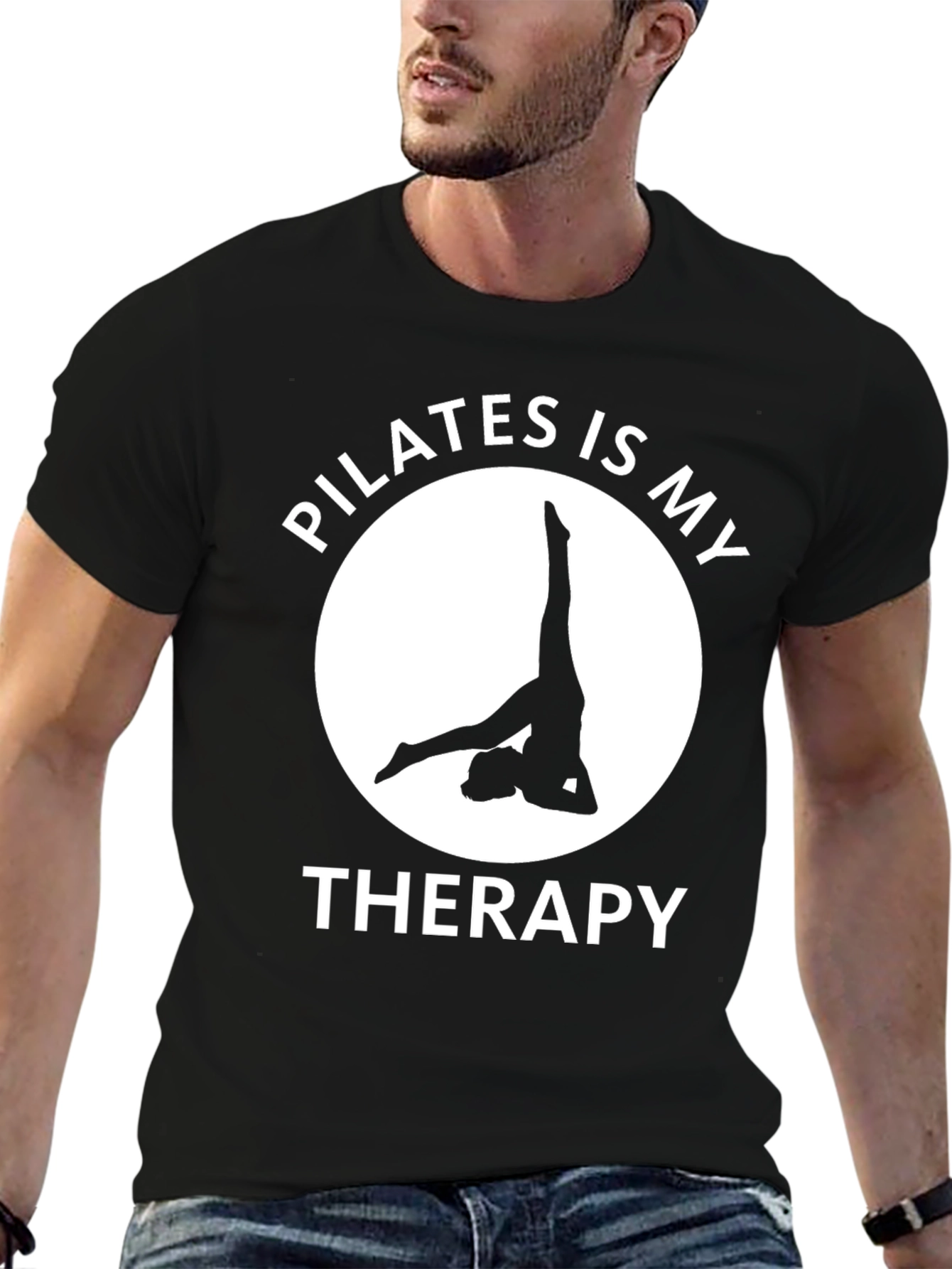 Pilates is My Therapy Graphic T-Shirt