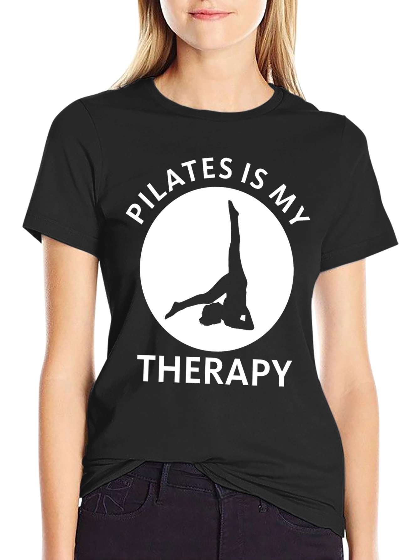 Pilates is My Therapy Graphic T-Shirt