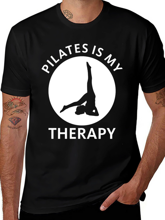 Pilates is My Therapy Graphic T-Shirt