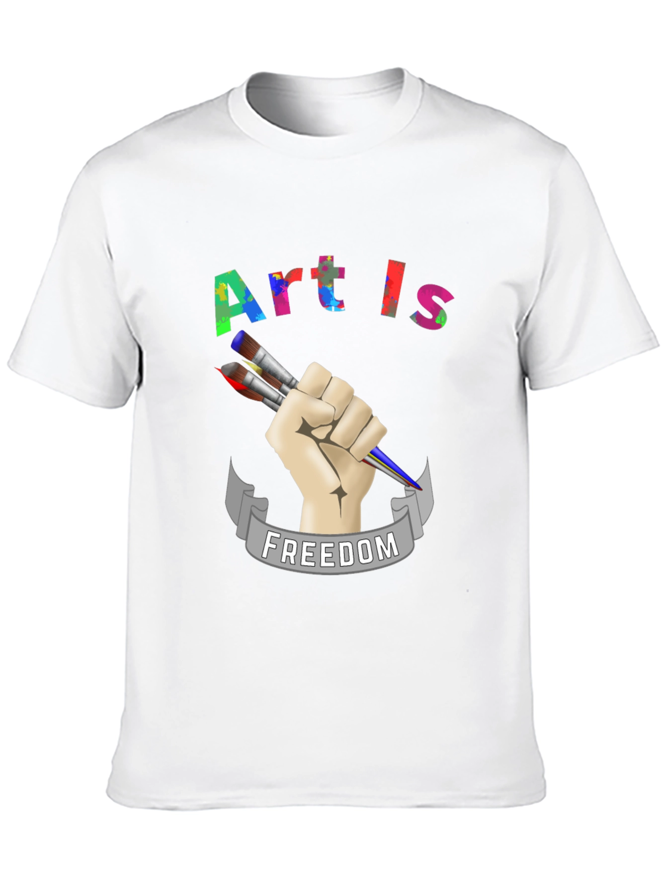 Art Is Freedom Graphic Tee
