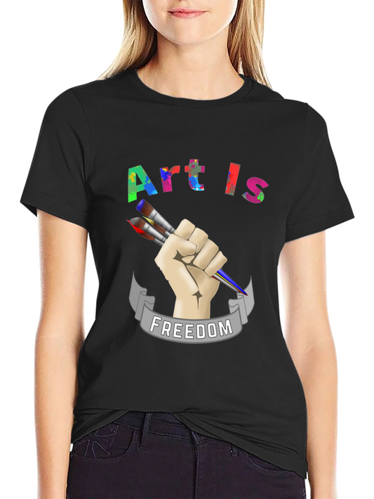 Art Is Freedom Graphic Tee