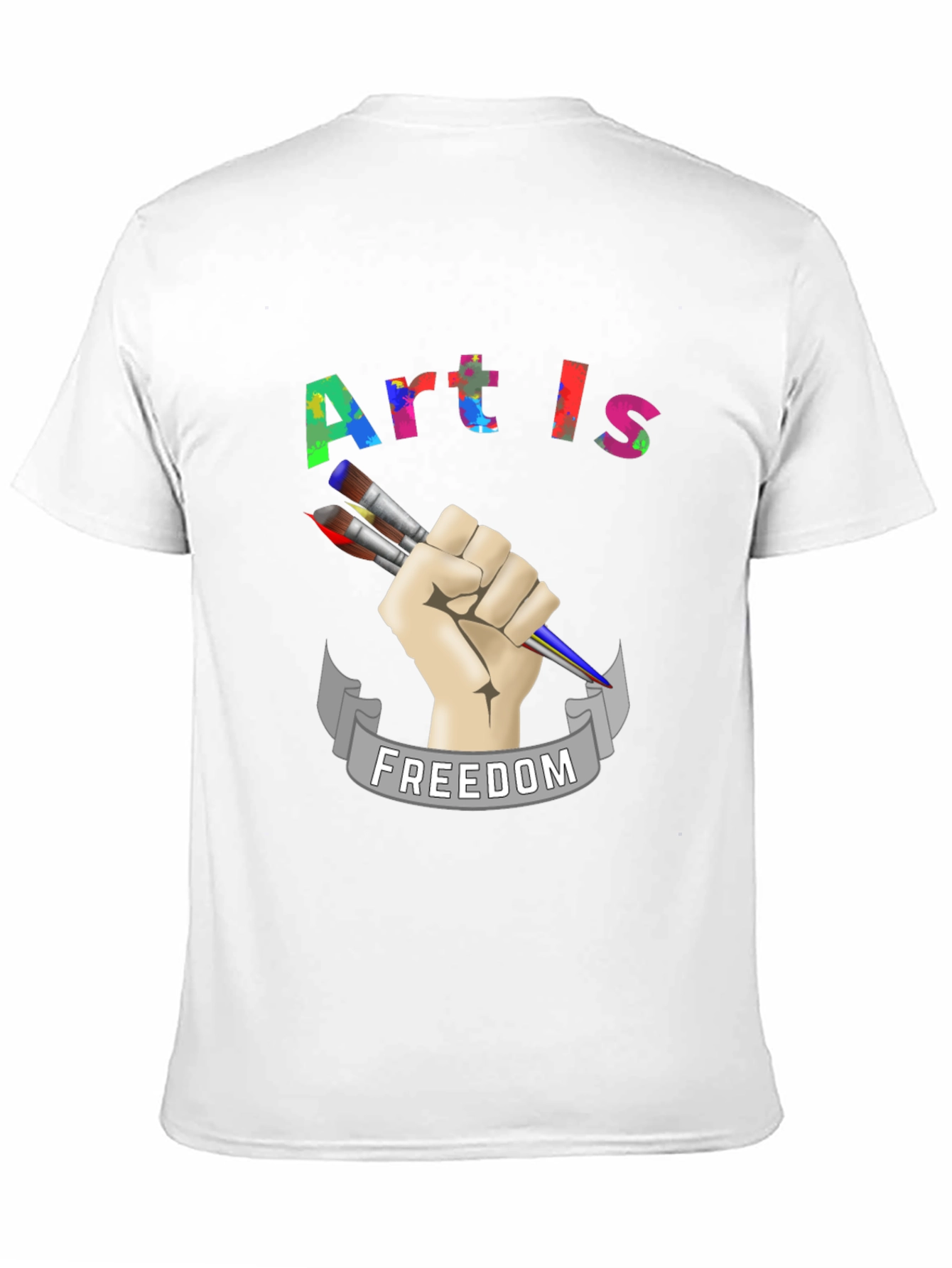 Art Is Freedom Graphic Tee