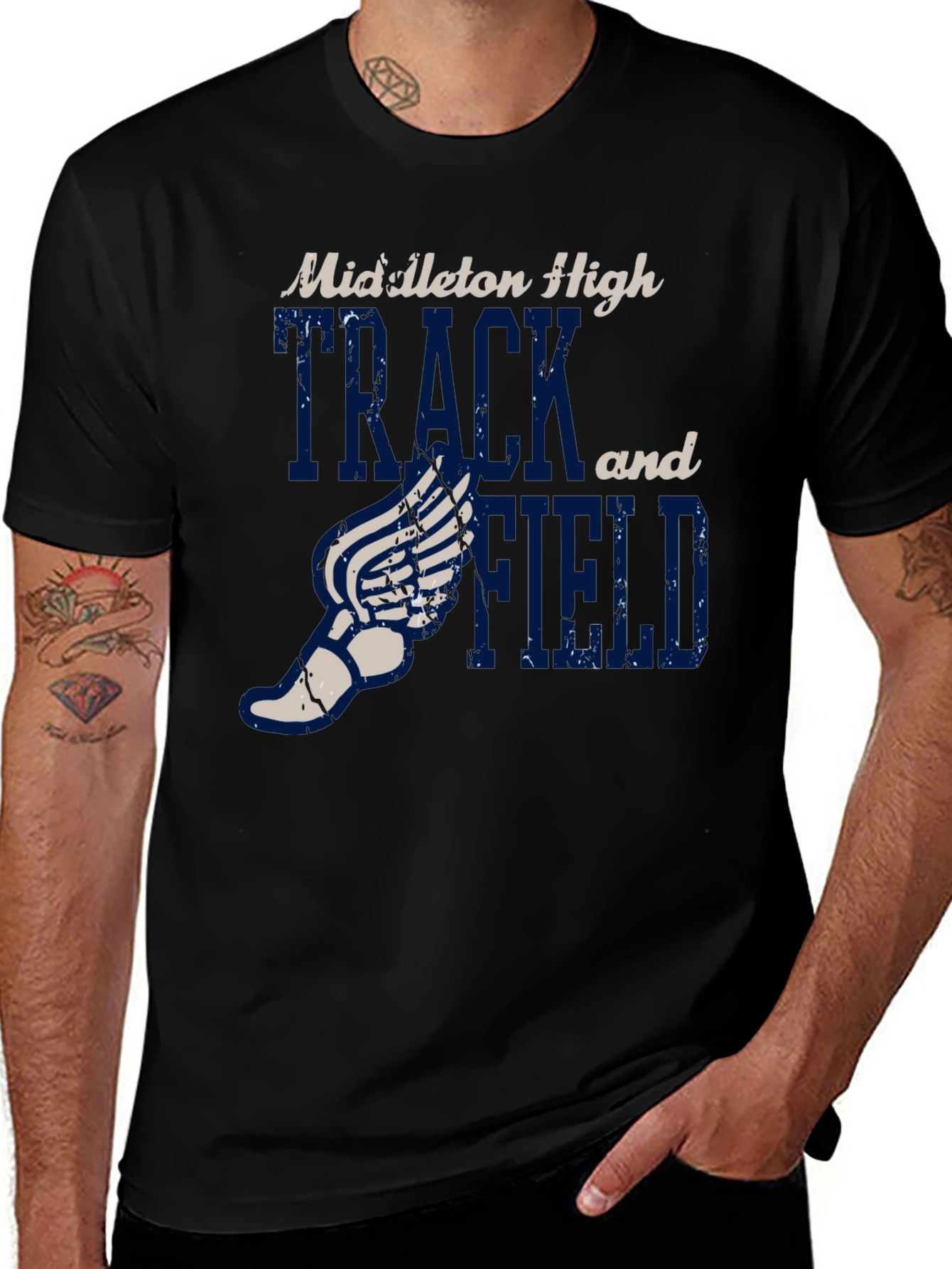 Middleton High Track & Field Graphic T-Shirt