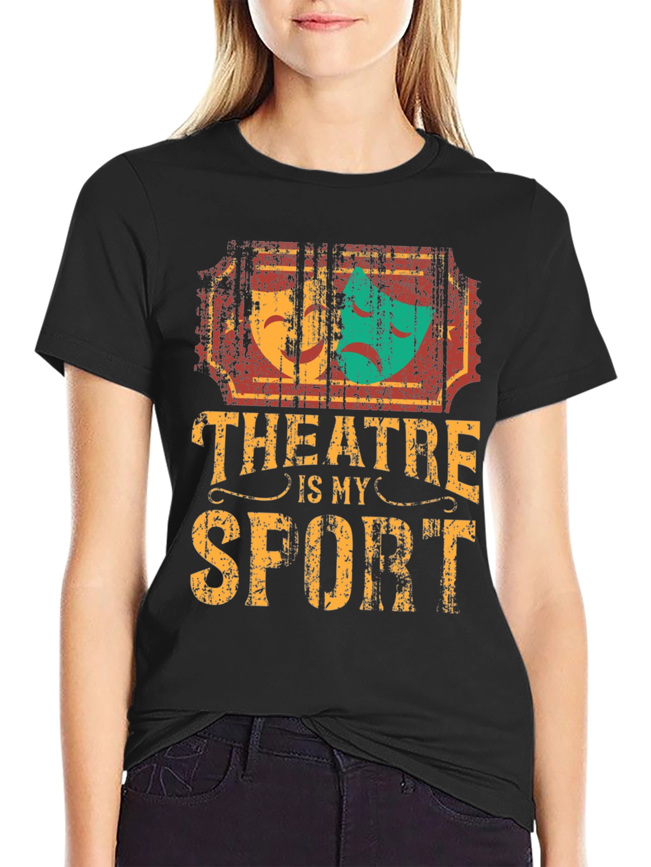 Theatre is My Sport Graphic T-Shirt