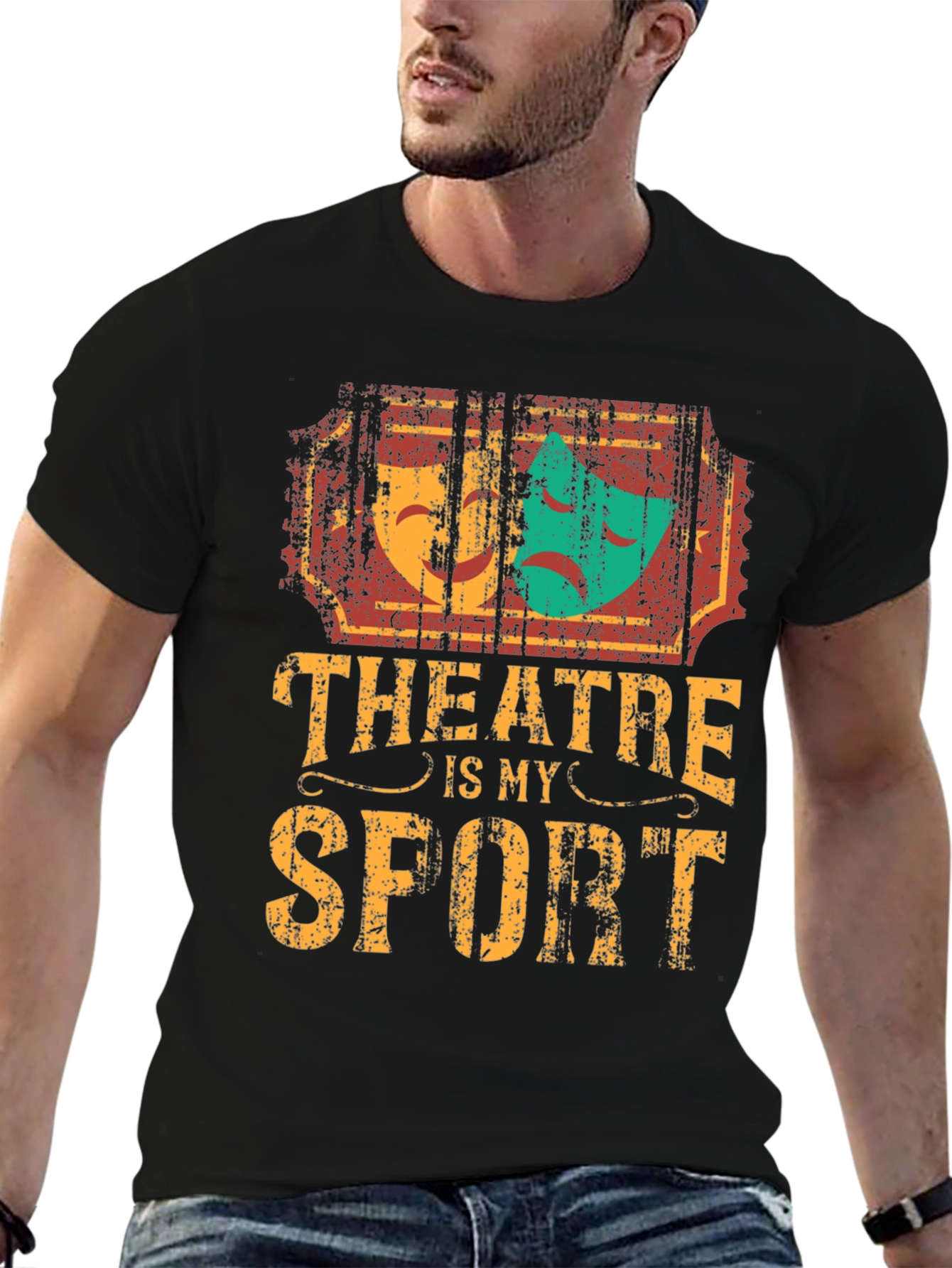 Theatre is My Sport Graphic T-Shirt