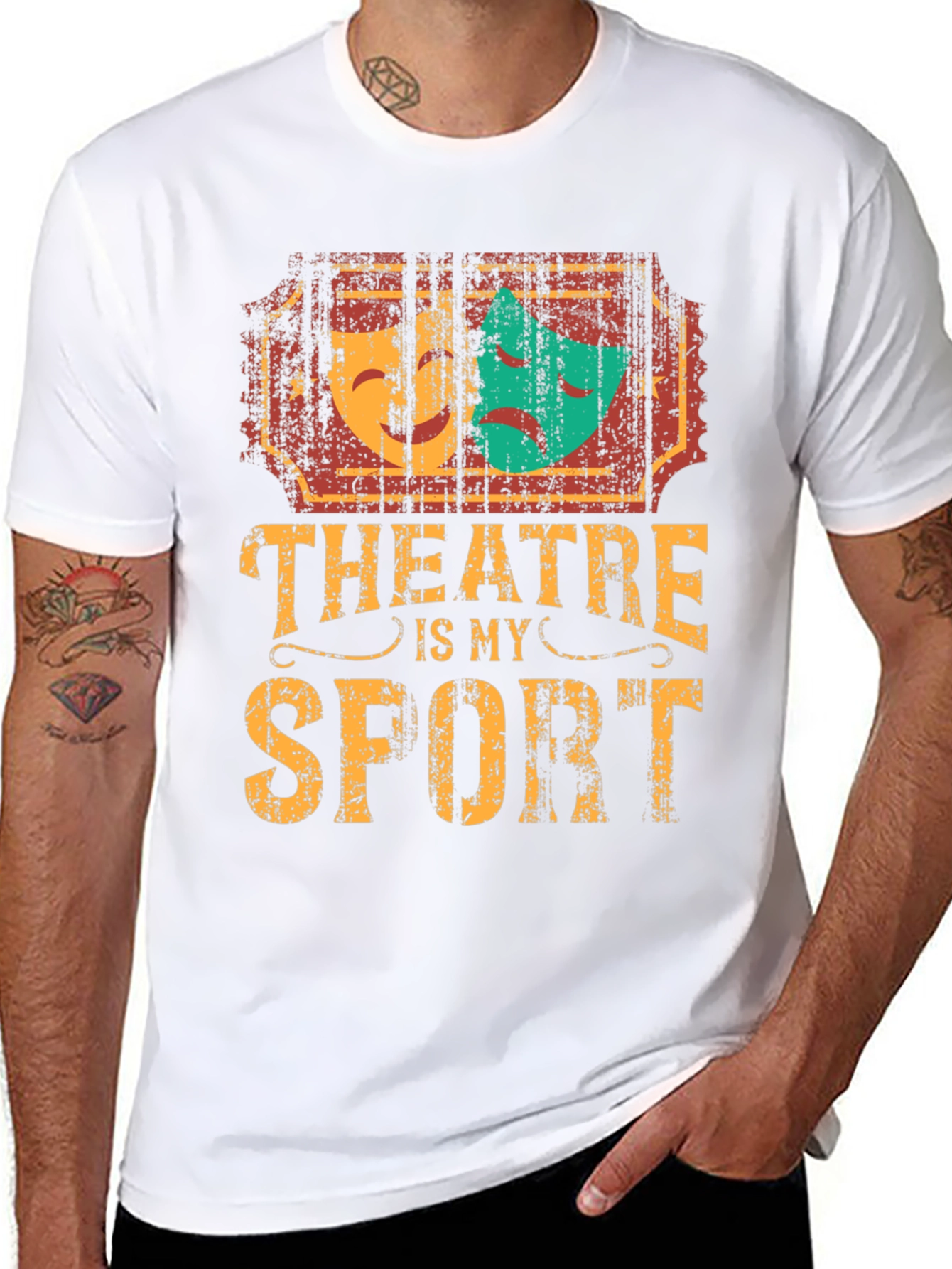 Theatre is My Sport Graphic T-Shirt