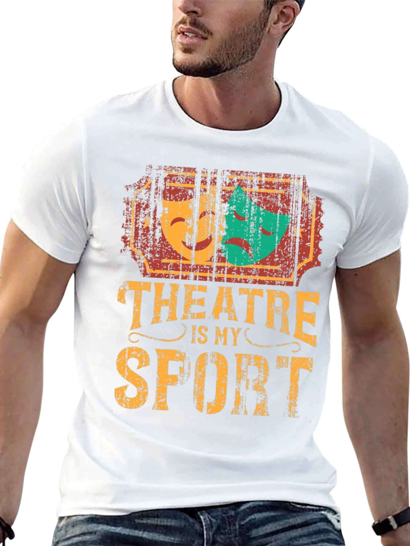 Theatre is My Sport Graphic T-Shirt