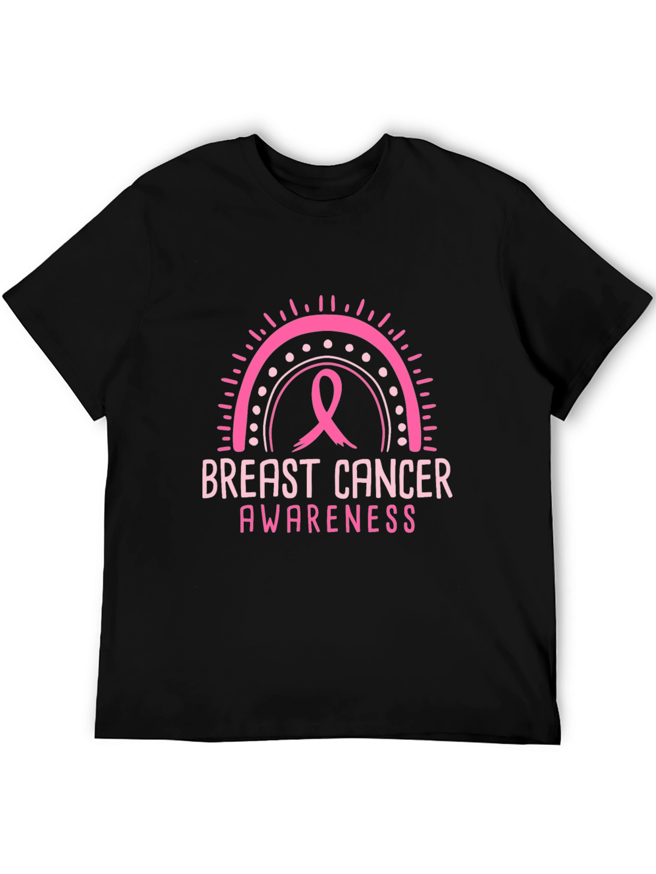 Breast Cancer Awareness Rainbow T-Shirt