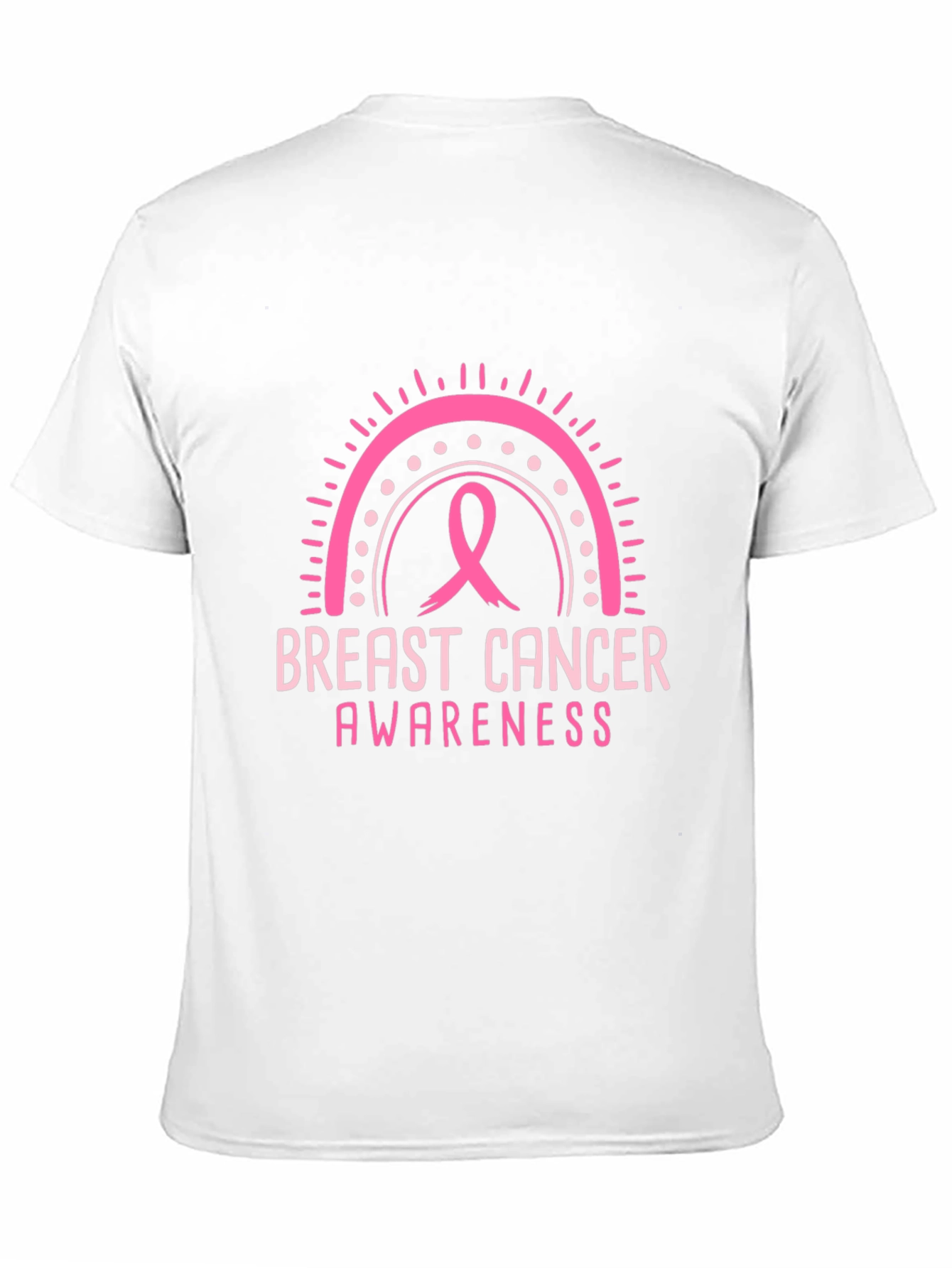 Breast Cancer Awareness Rainbow T-Shirt