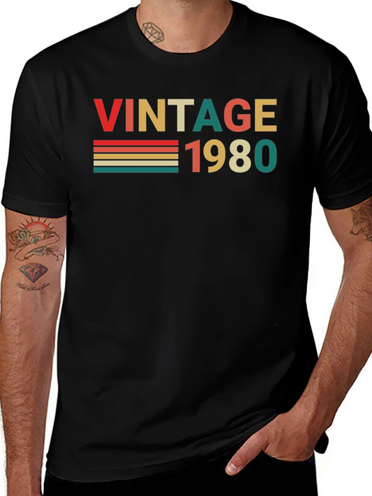 Vintage 1980 Retro Graphic T-Shirt