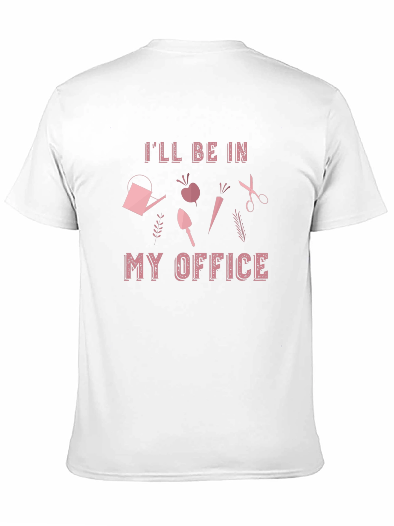 Gardeners Office T-Shirt - Black Cotton Tee