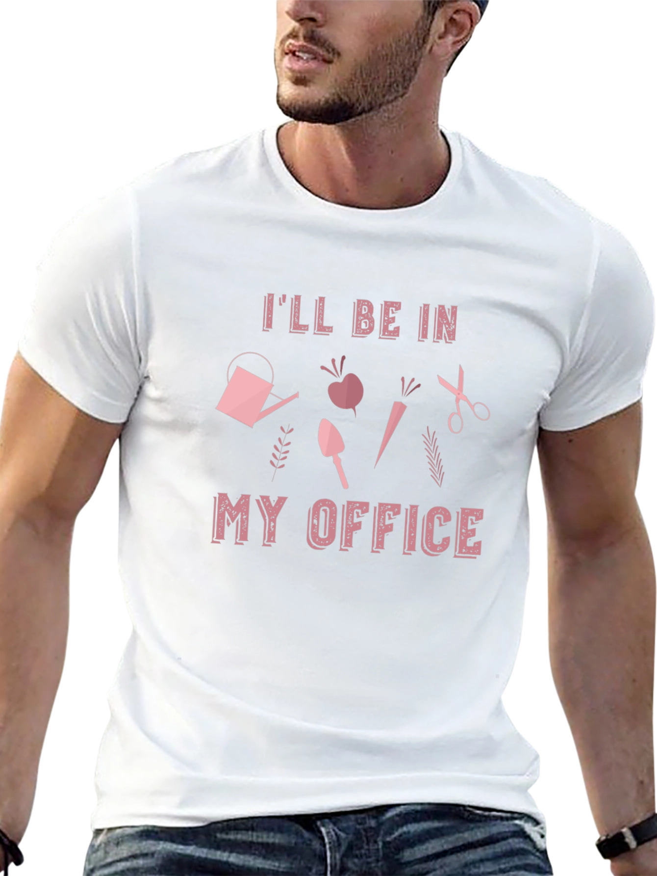 Gardeners Office T-Shirt - Black Cotton Tee